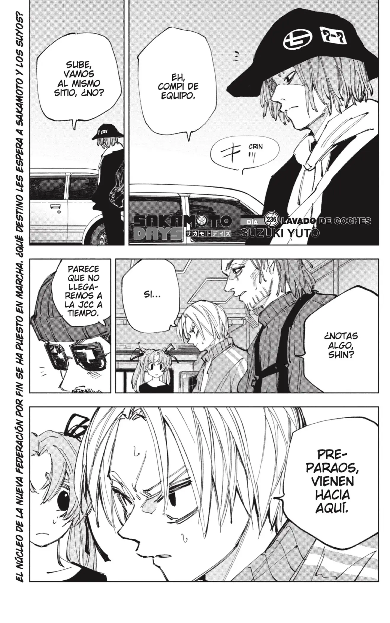 Sakamoto Days capítulo 236, página 1