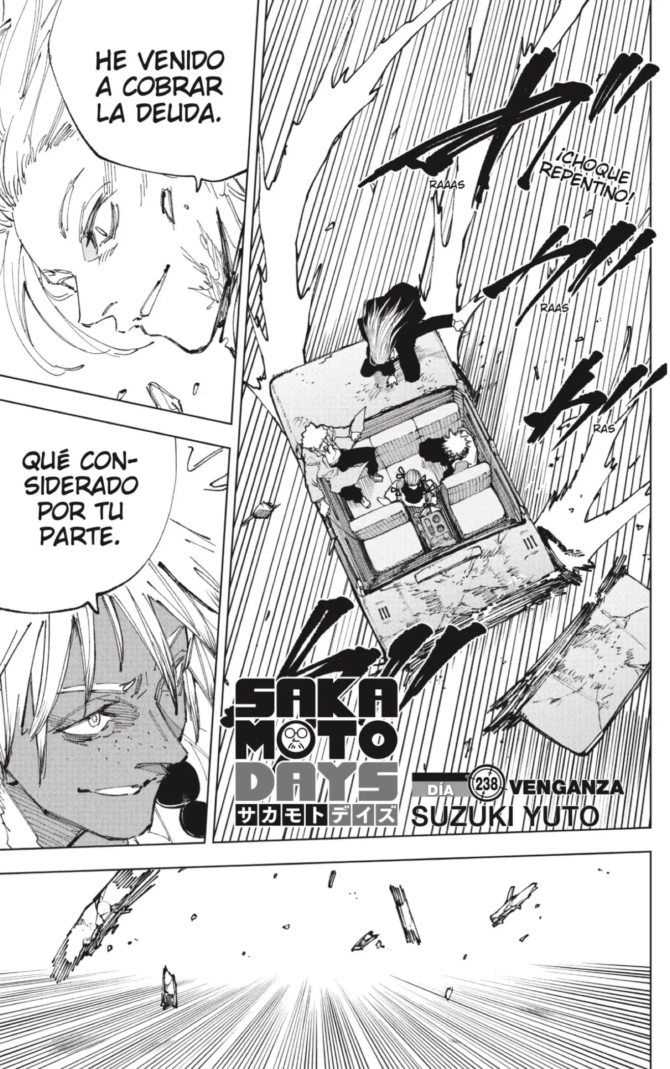 Sakamoto Days capítulo 238, página 1