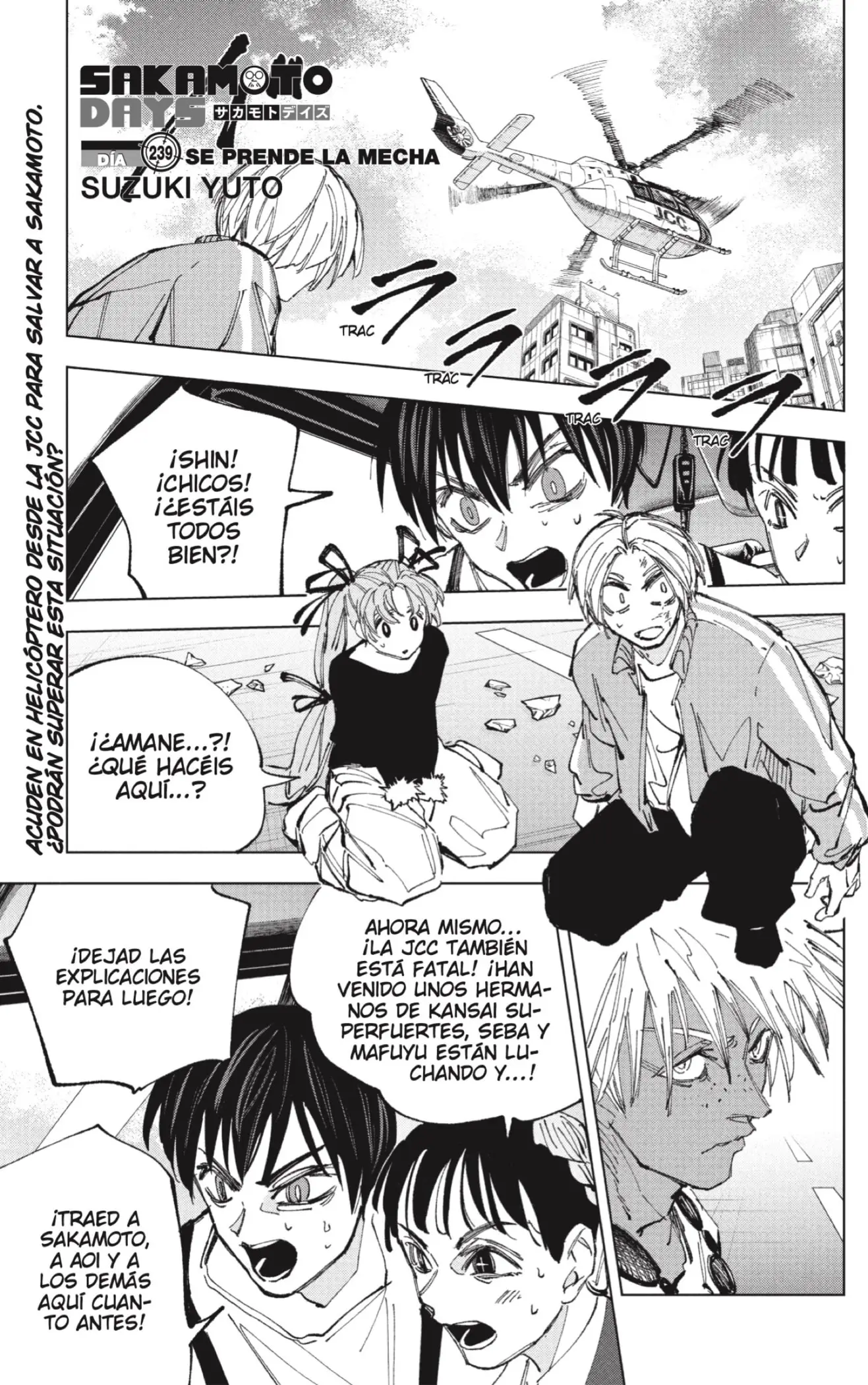 Sakamoto Days capítulo 239, página 1