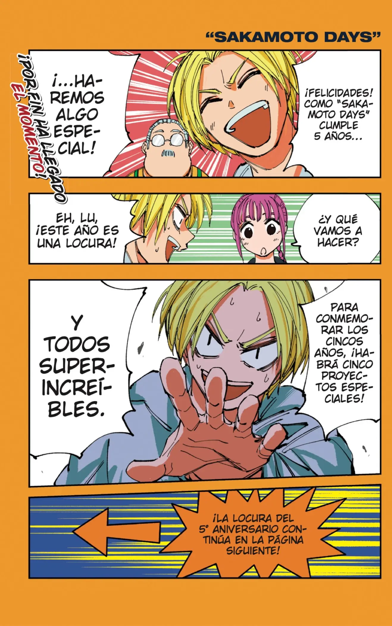 Sakamoto Days capítulo 240, página 1