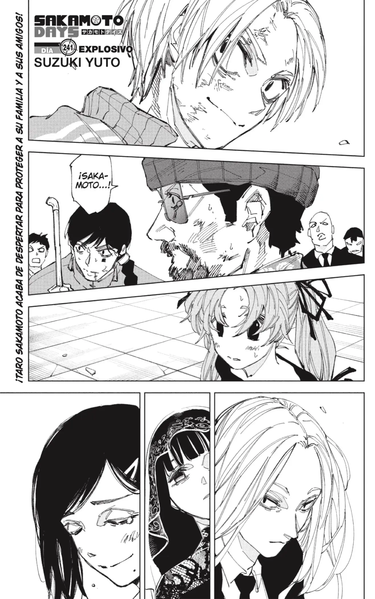 Sakamoto Days capítulo 241, página 1