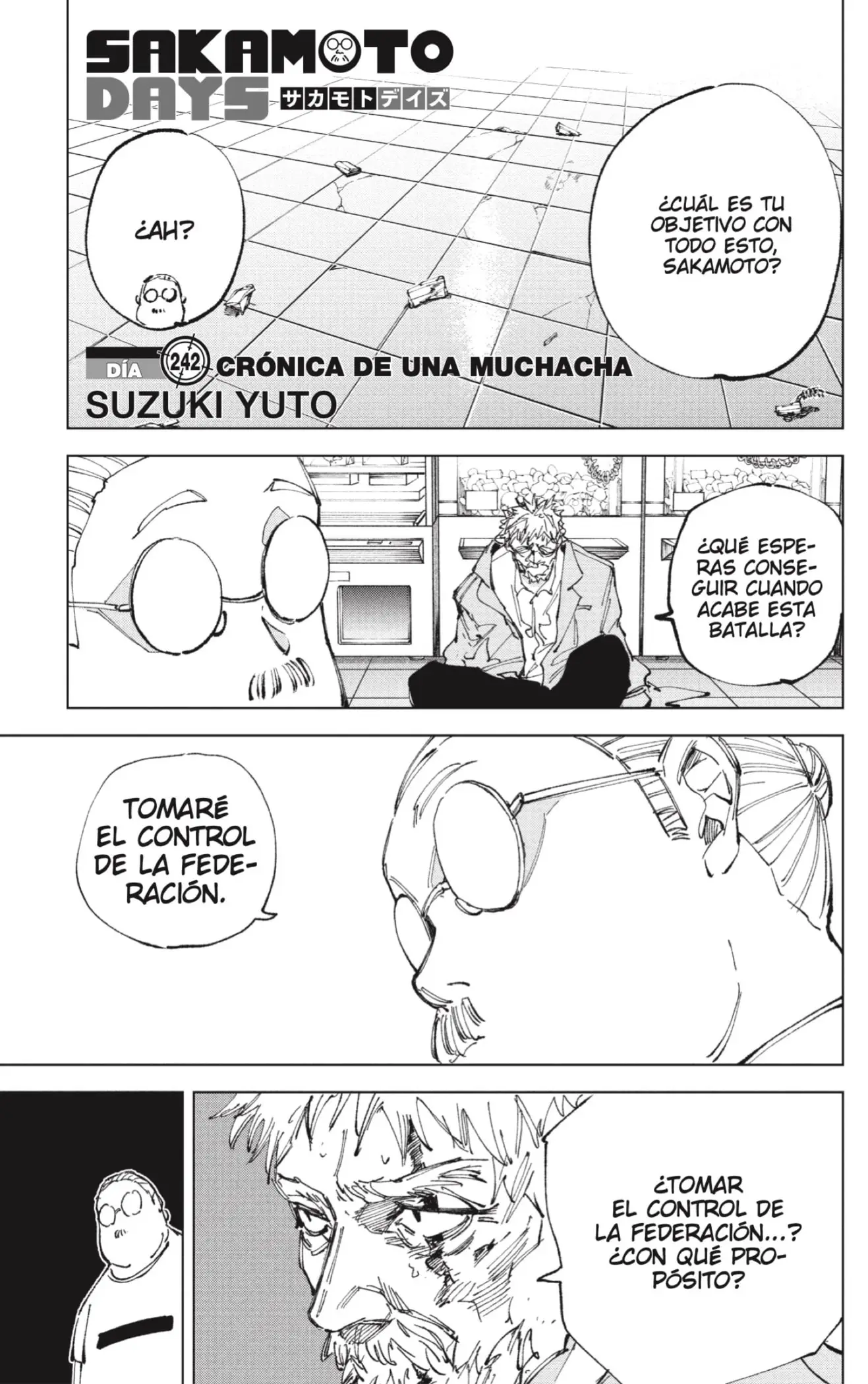 Sakamoto Days capítulo 242, página 1