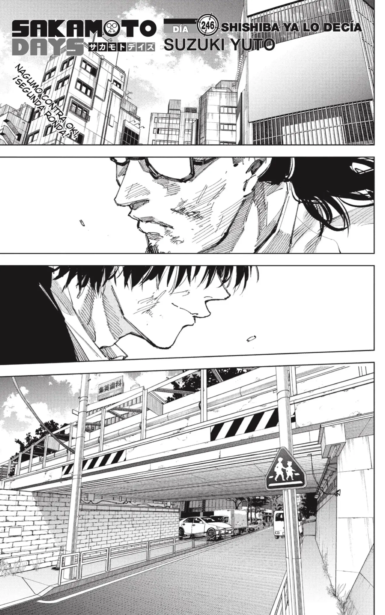 Sakamoto Days capítulo 246, página 1