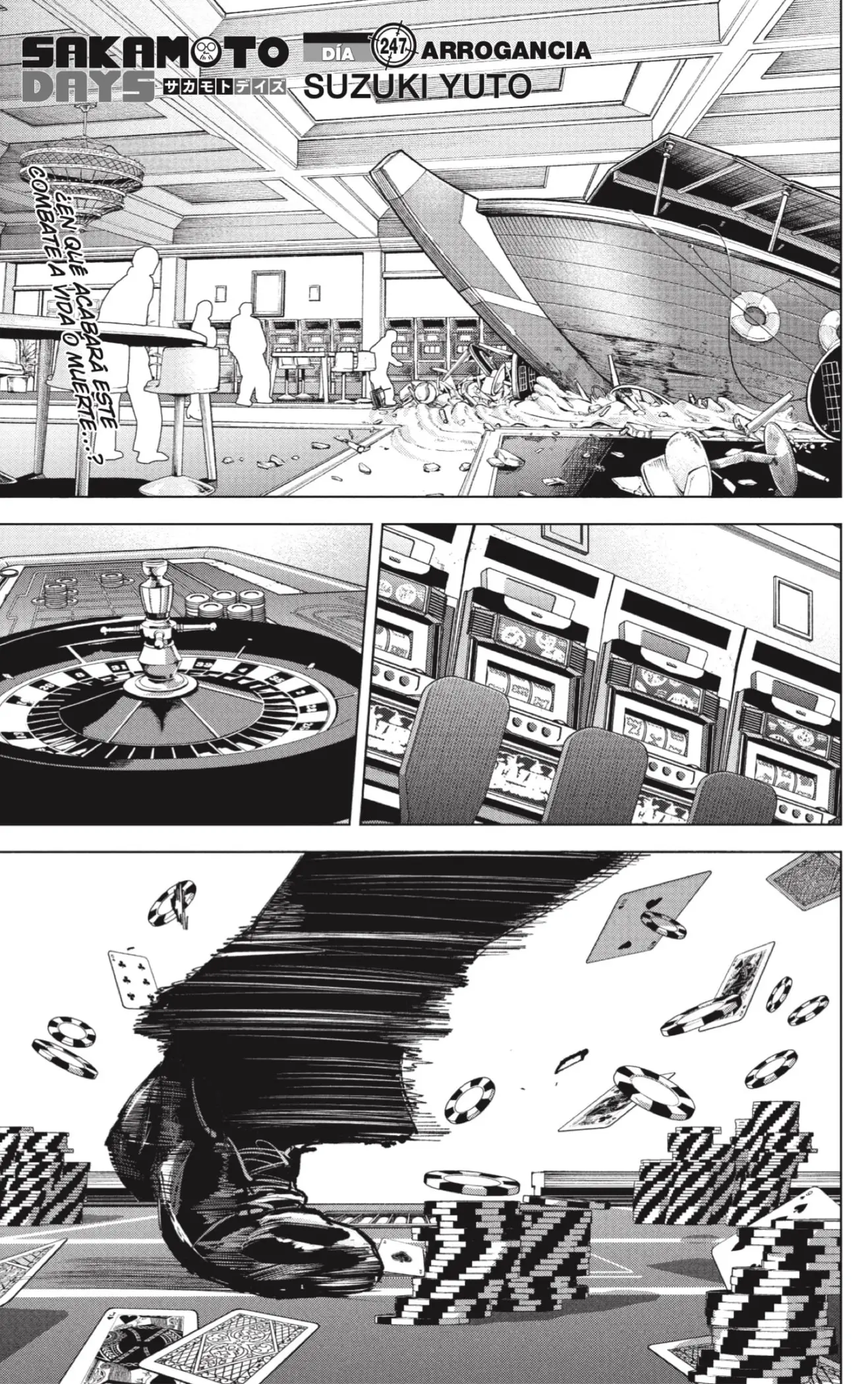 Sakamoto Days capítulo 247, página 1