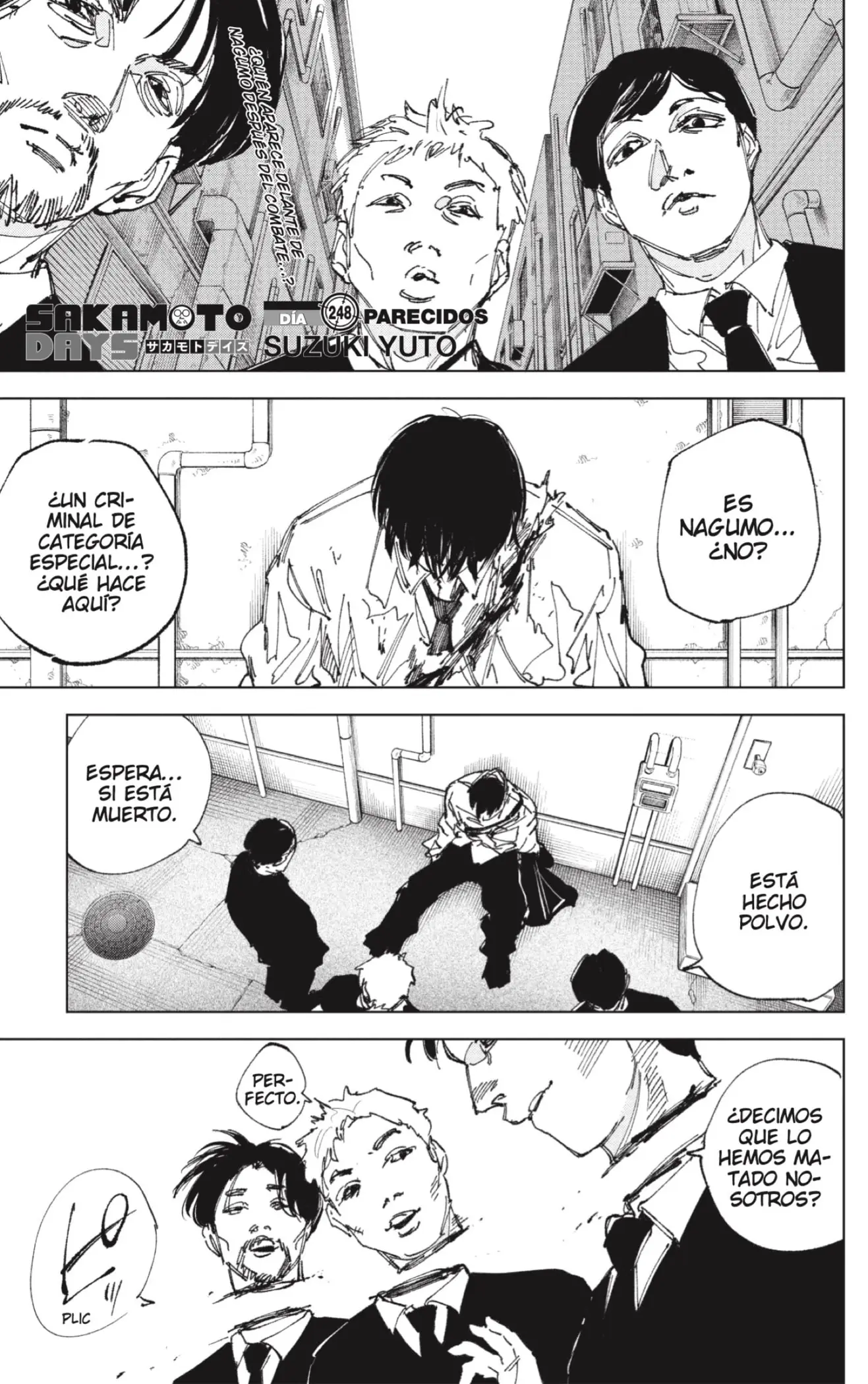 Sakamoto Days capítulo 248, página 1