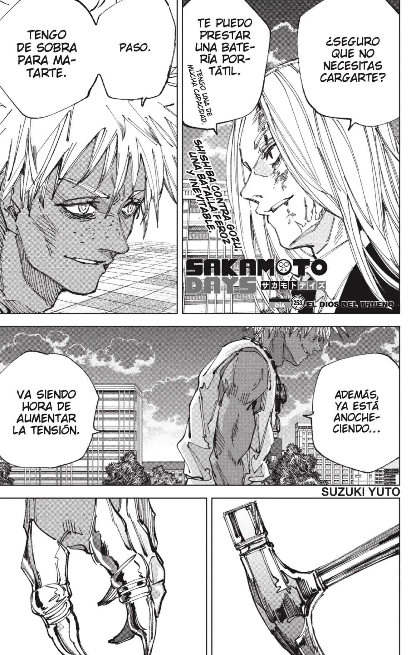 Sakamoto Days capítulo 253, página 1