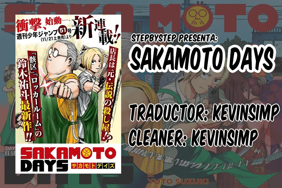 Sakamoto Days capítulo 3, página 1
