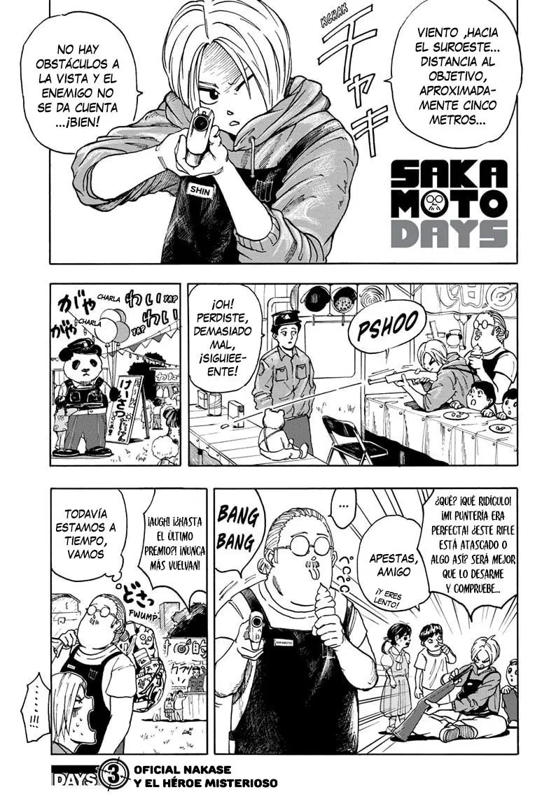 Sakamoto Days capítulo 3, página 3