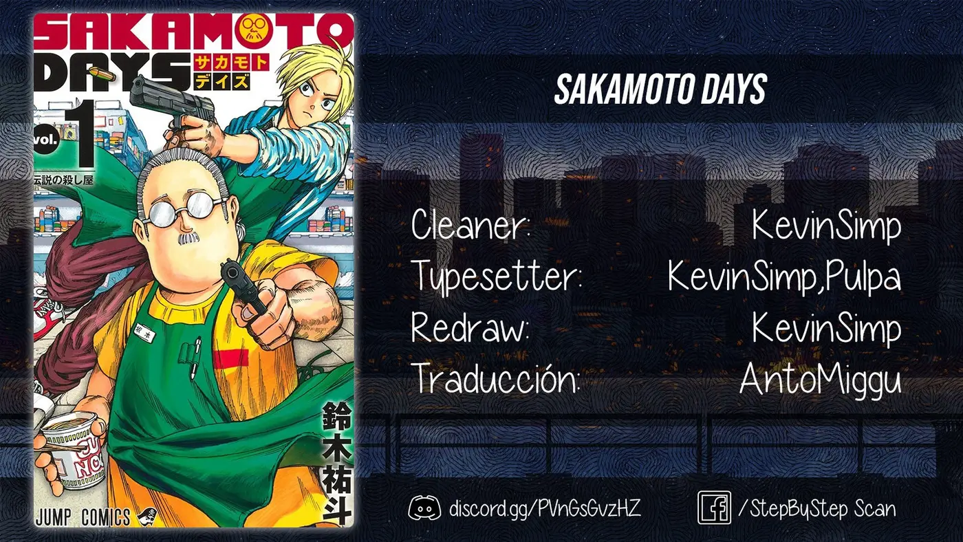 Sakamoto Days capítulo 30, página 1