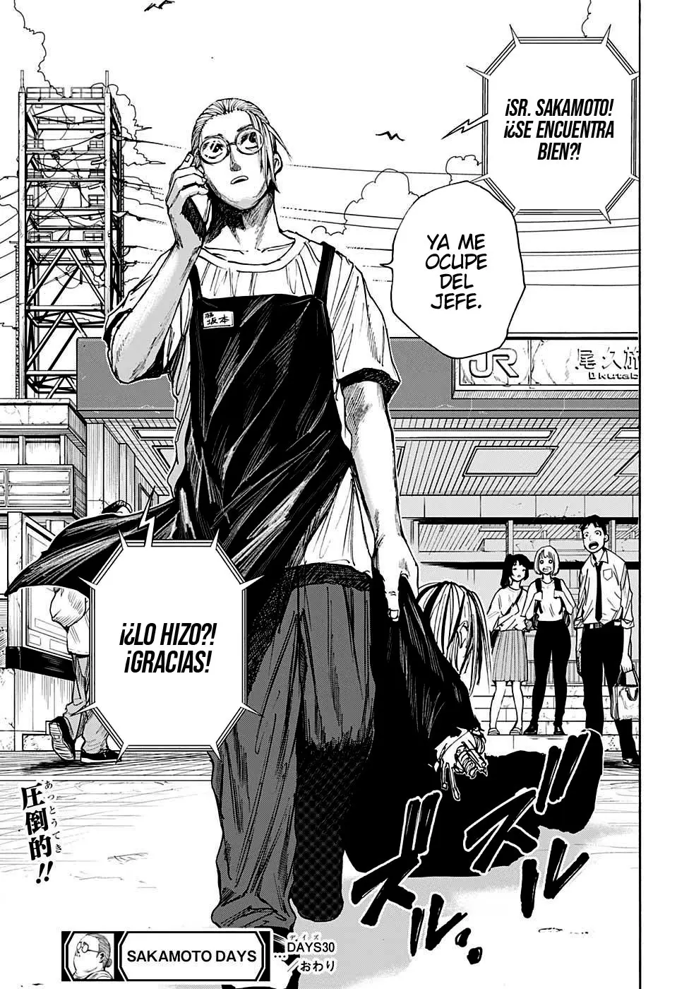 Sakamoto Days capítulo 30, página 20