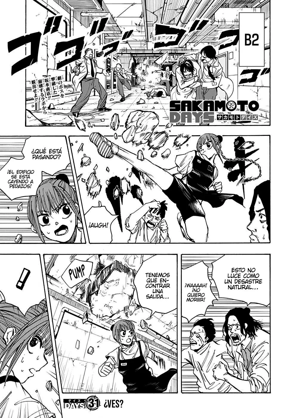 Sakamoto Days capítulo 31, página 2