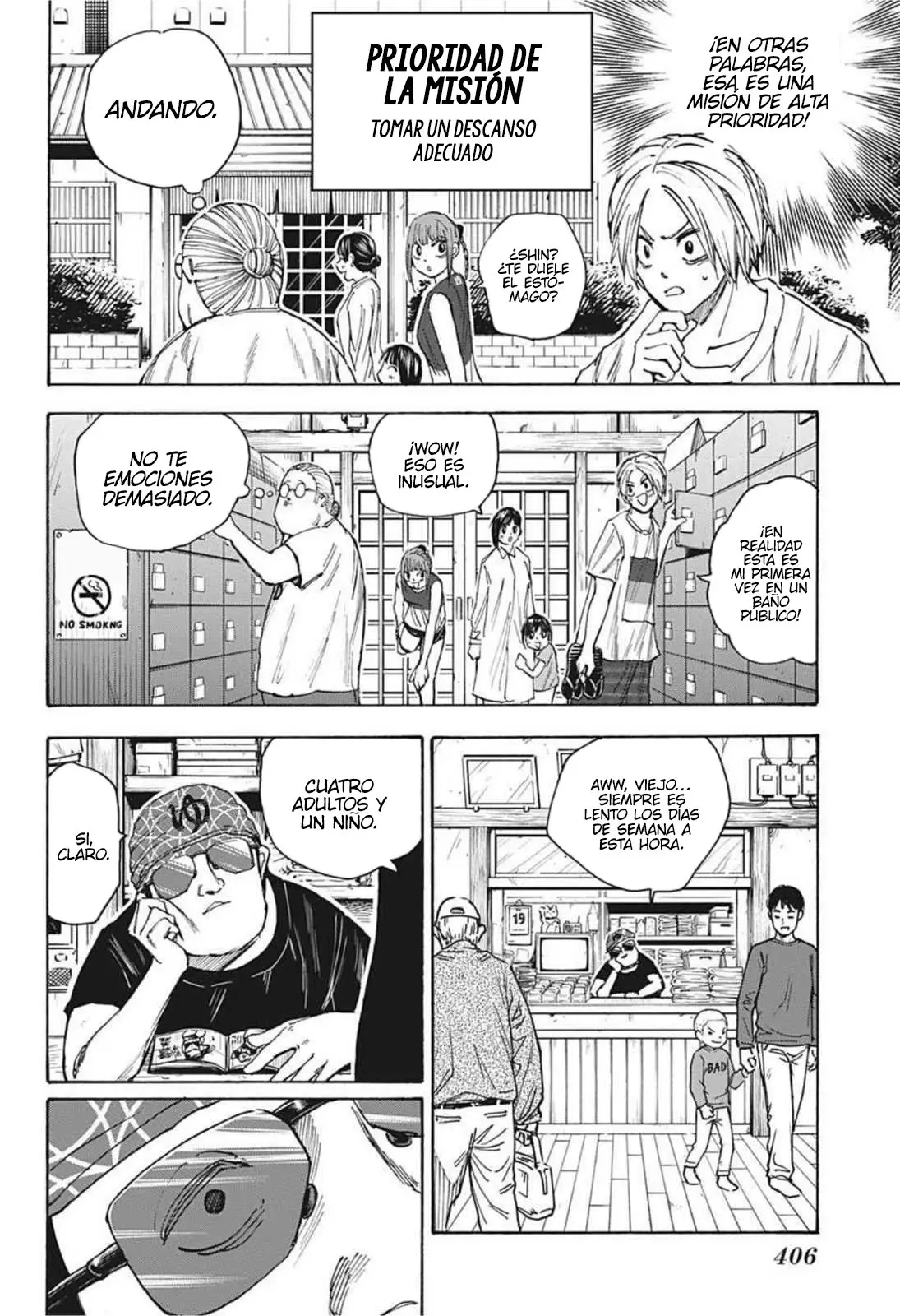Sakamoto Days capítulo 32, página 5