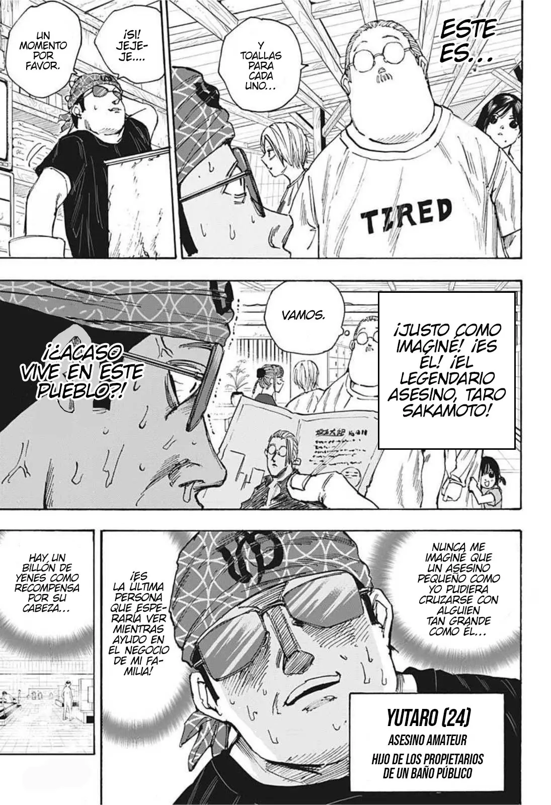 Sakamoto Days capítulo 32, página 6