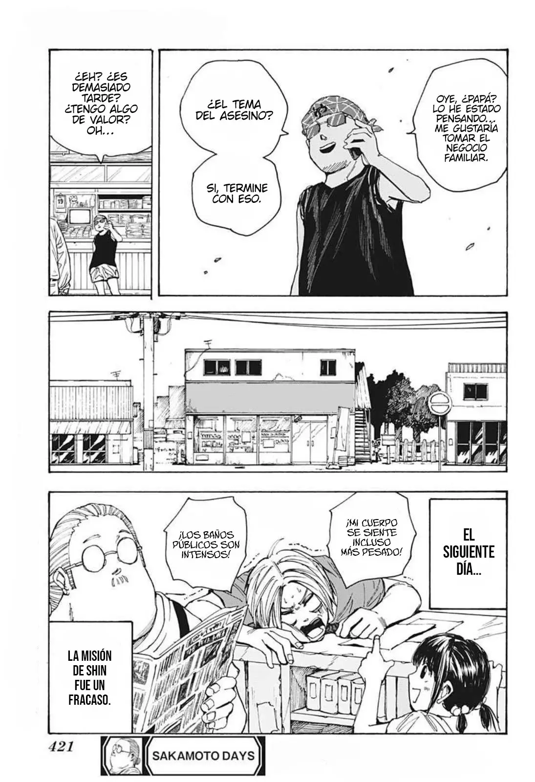 Sakamoto Days capítulo 32, página 20