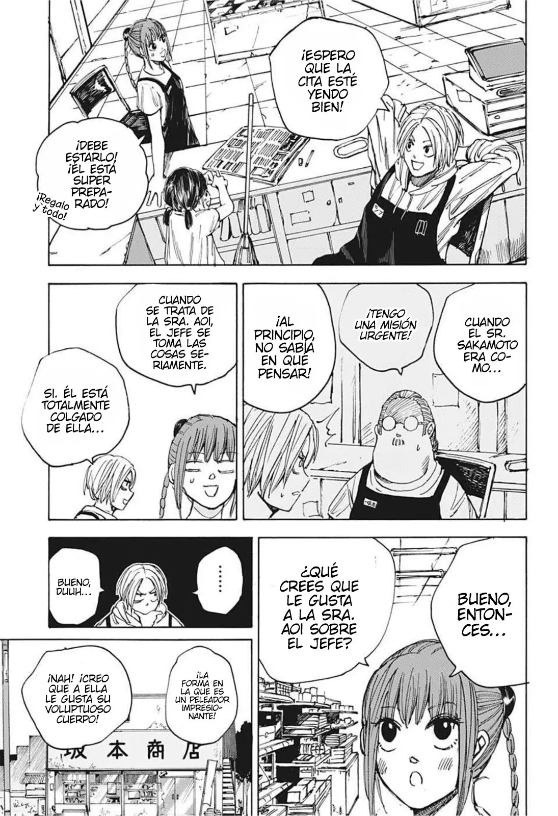 Sakamoto Days capítulo 33, página 4