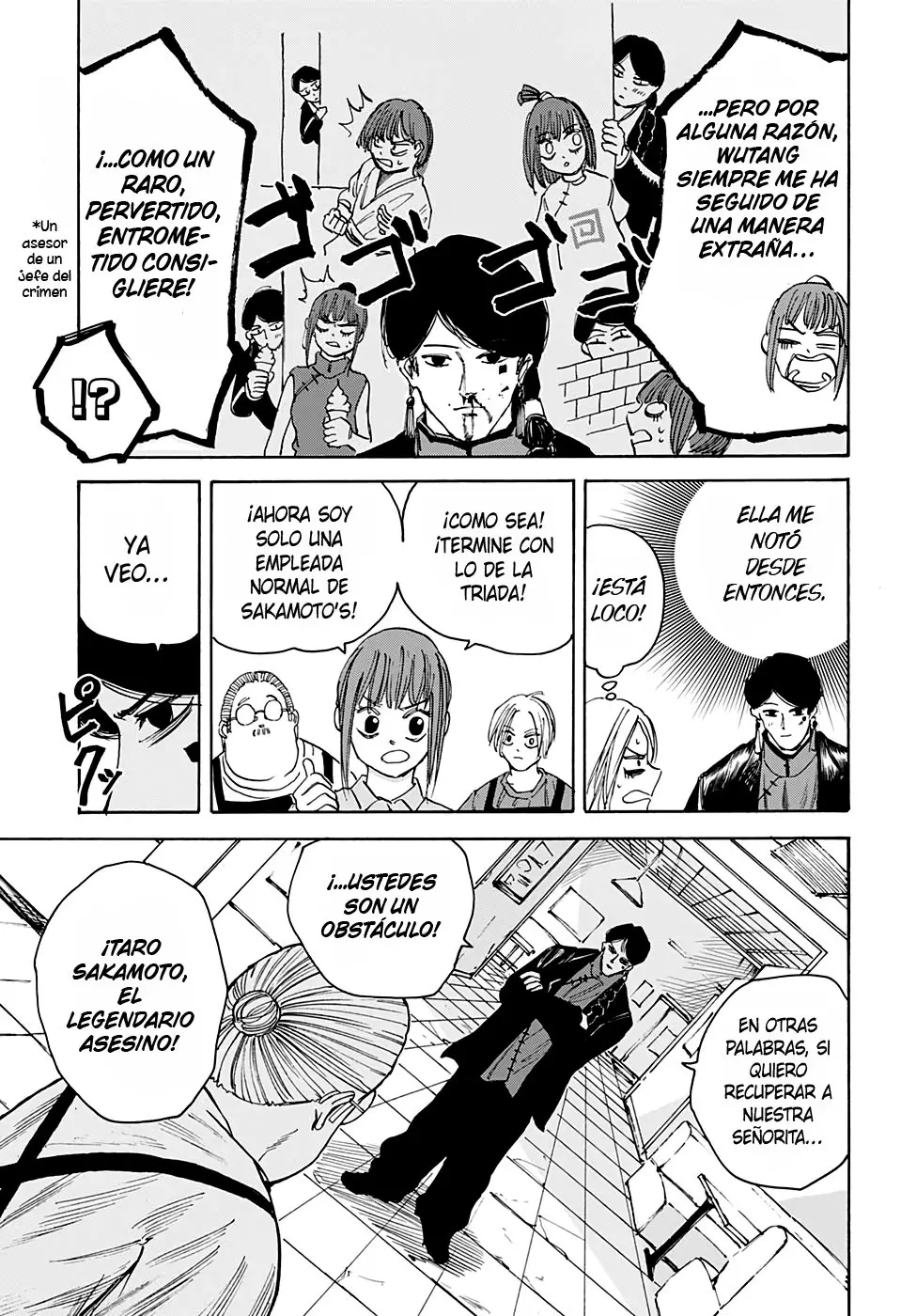 Sakamoto Days capítulo 34, página 14