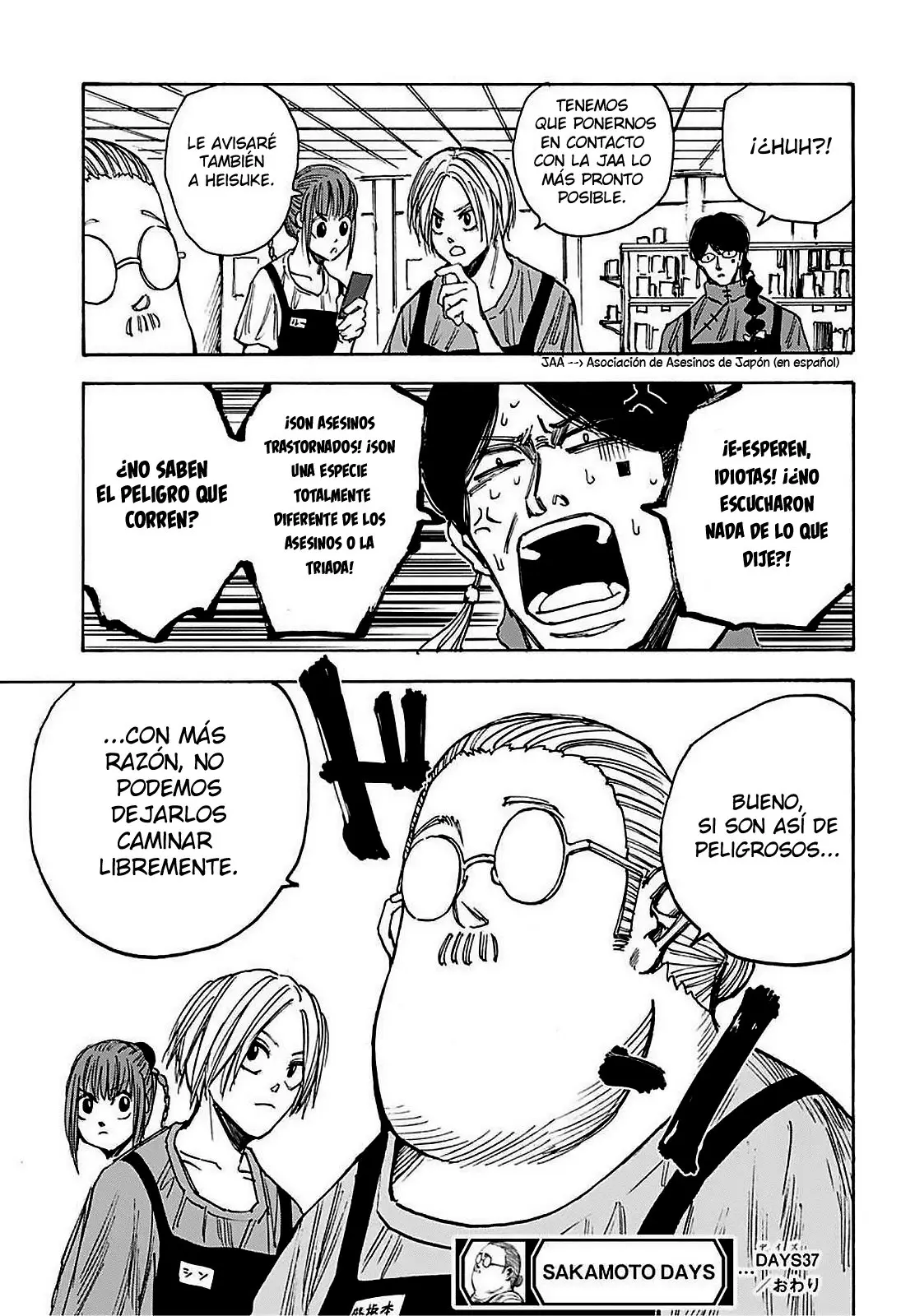 Sakamoto Days capítulo 37, página 20