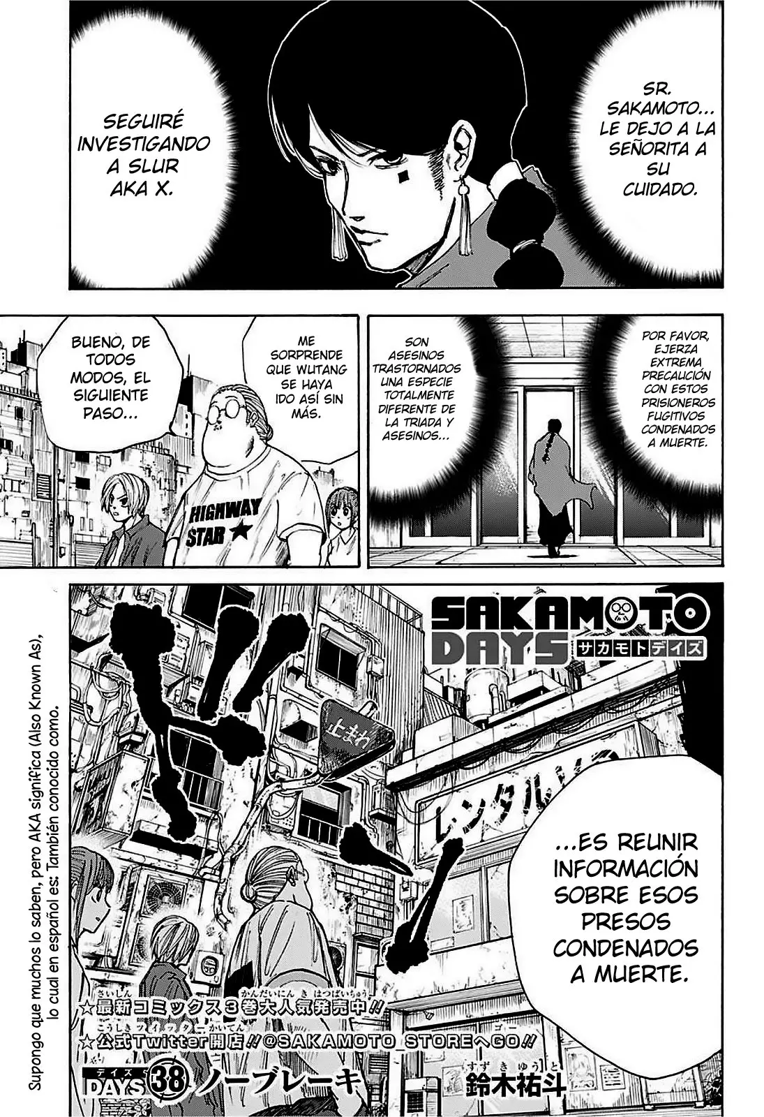 Sakamoto Days capítulo 38, página 2