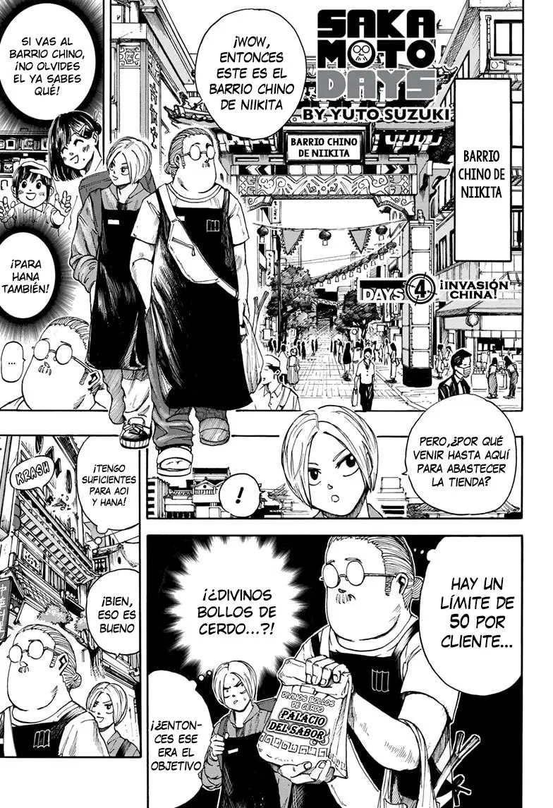 Sakamoto Days capítulo 4, página 3