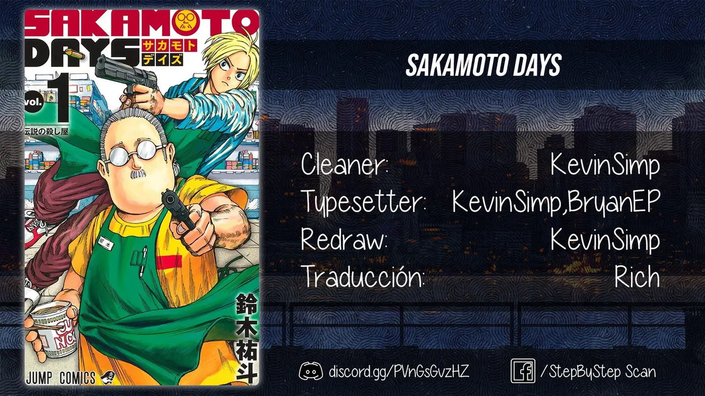 Sakamoto Days capítulo 41, página 1