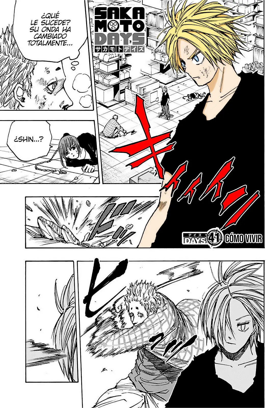 Sakamoto Days capítulo 41, página 2