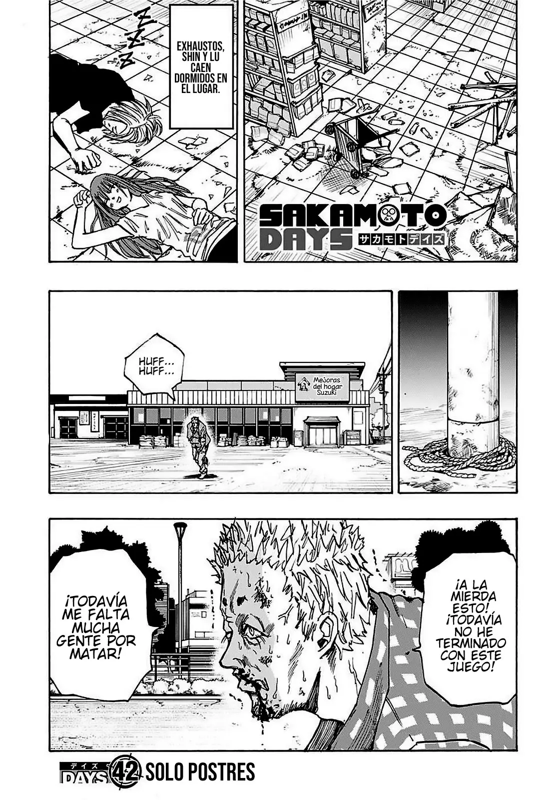 Sakamoto Days capítulo 42, página 2
