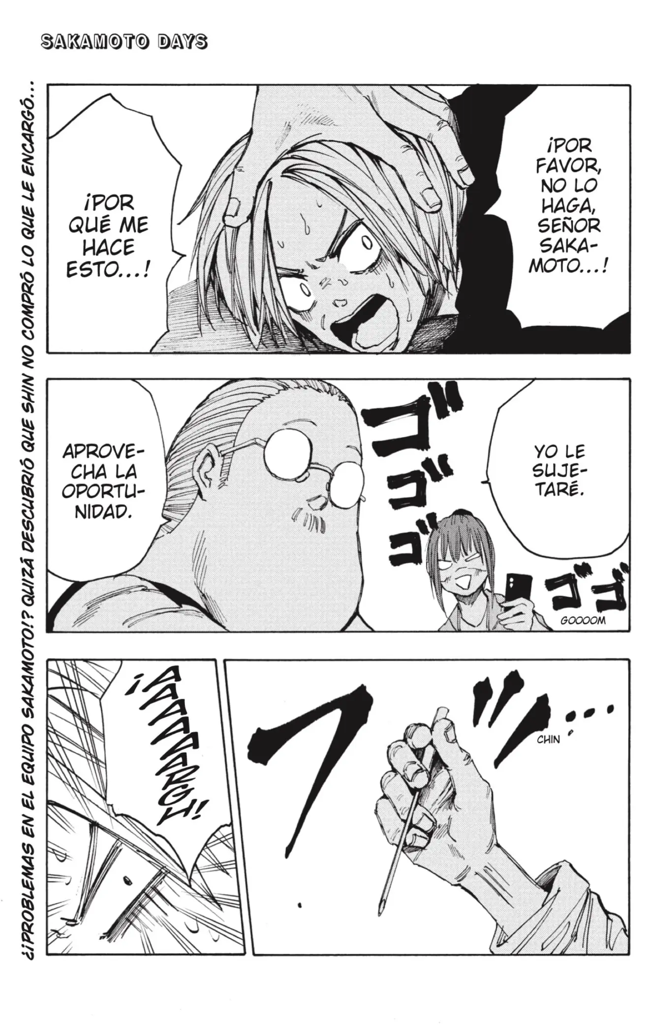Sakamoto Days capítulo 44, página 1
