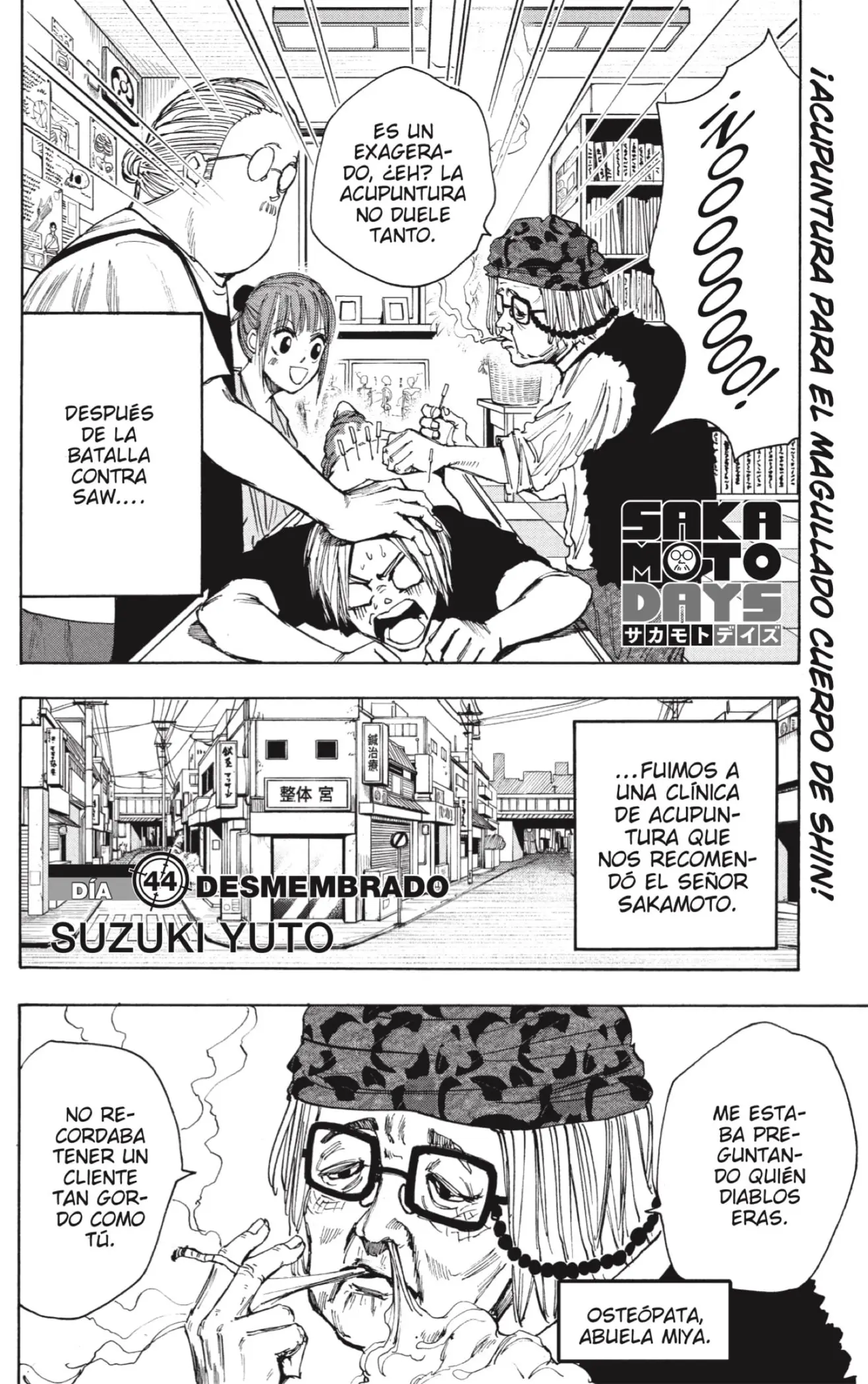 Sakamoto Days capítulo 44, página 2