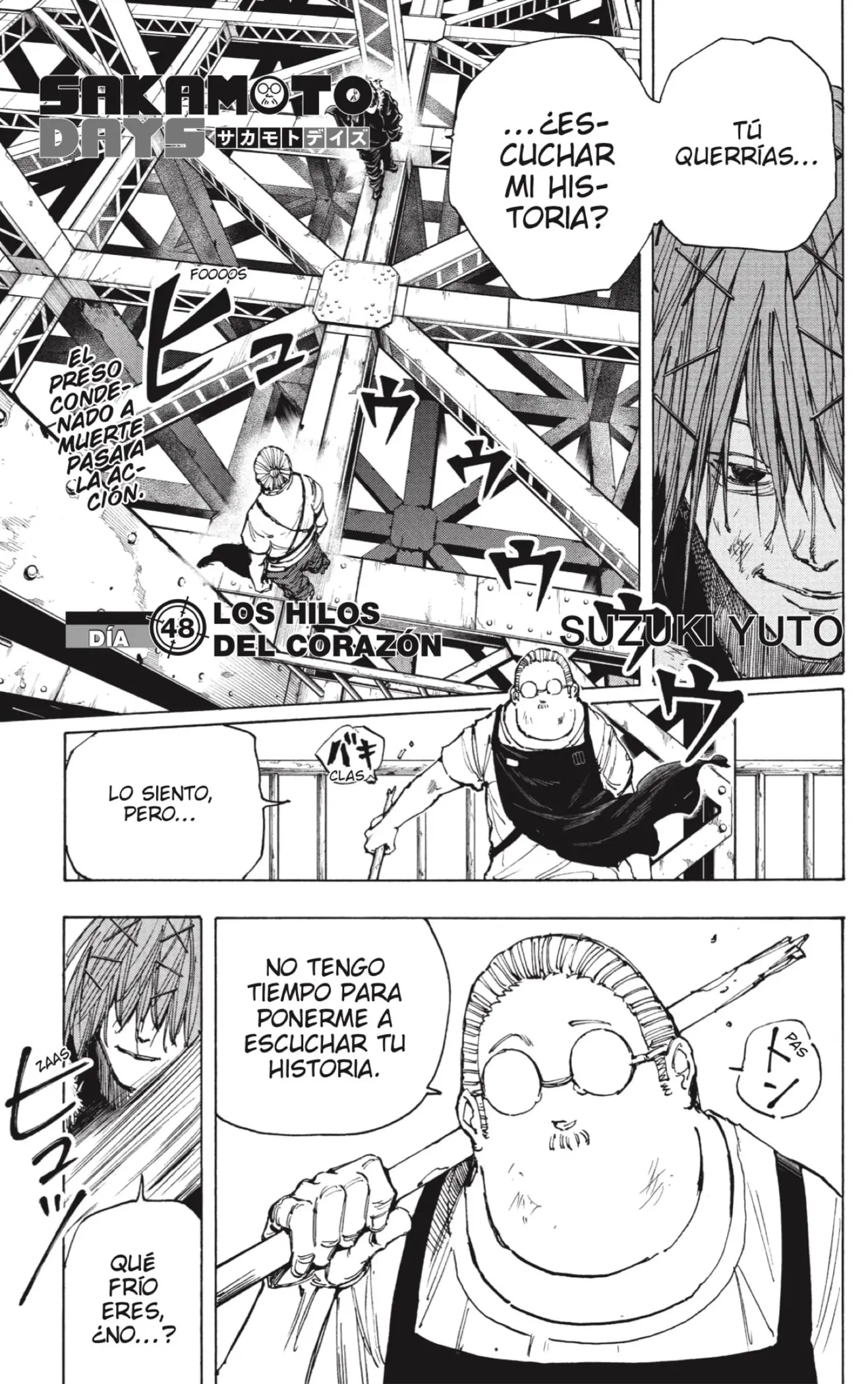 Sakamoto Days capítulo 48, página 1