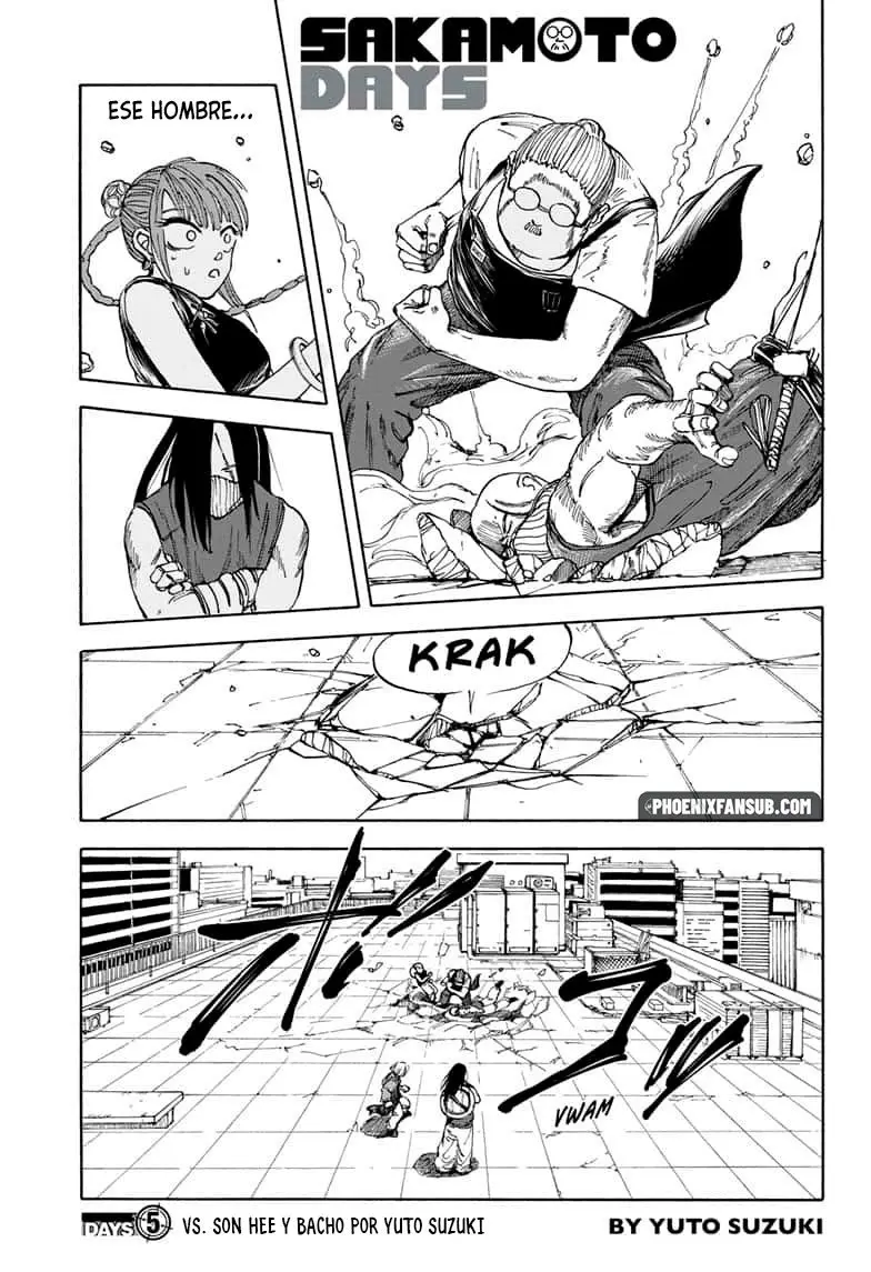 Sakamoto Days capítulo 5, página 2