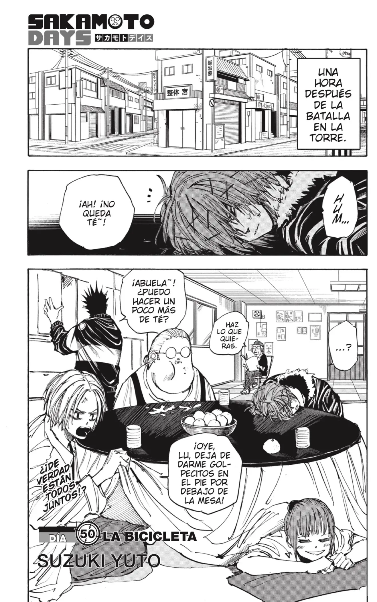 Sakamoto Days capítulo 50, página 1