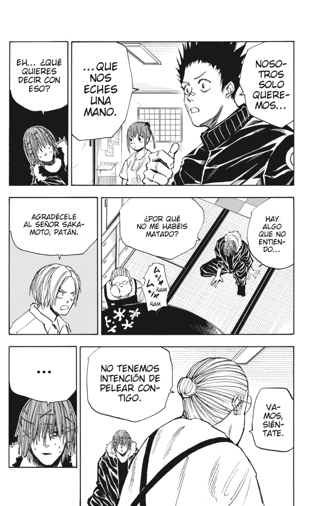 Sakamoto Days capítulo 50, página 4