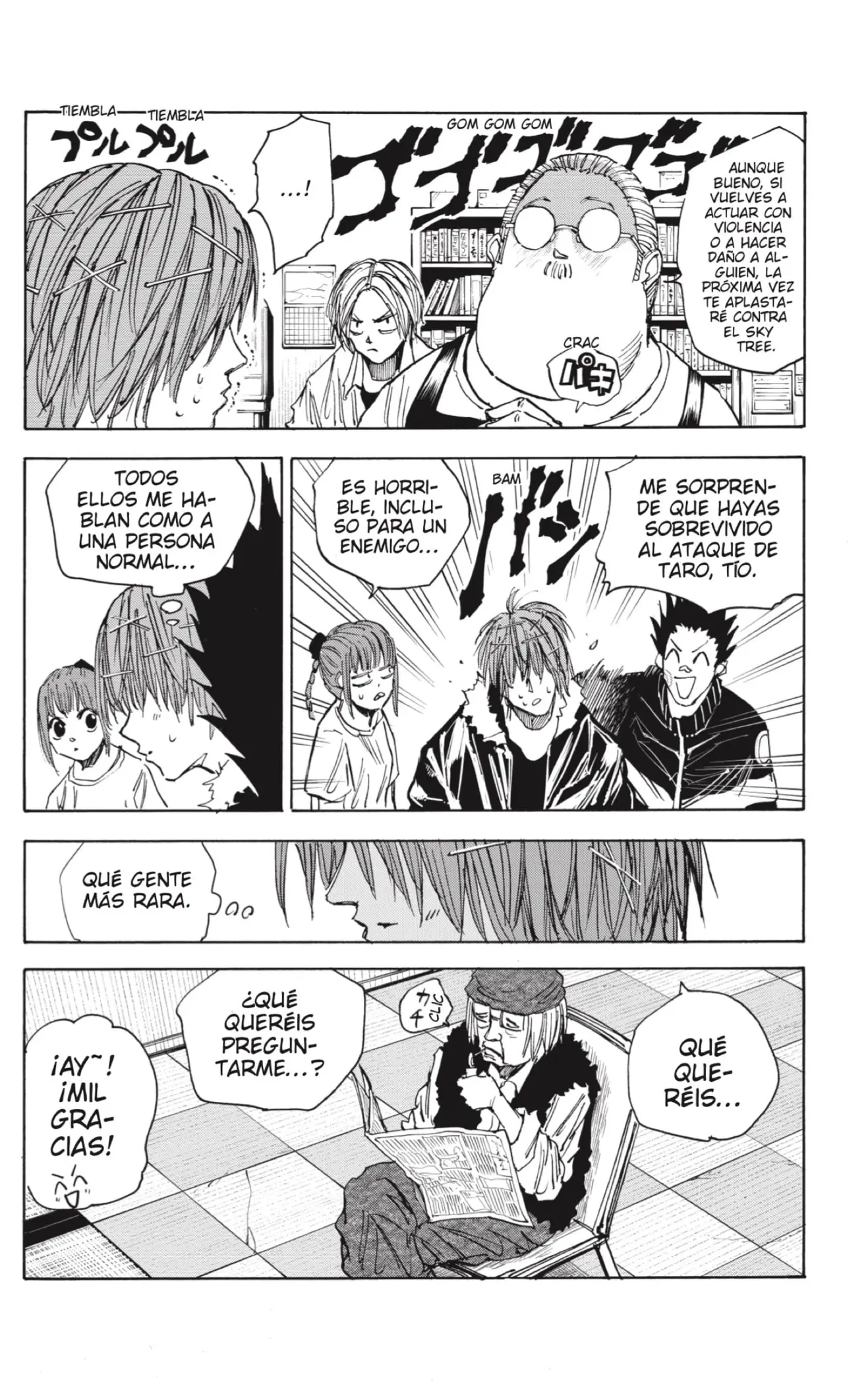 Sakamoto Days capítulo 50, página 6