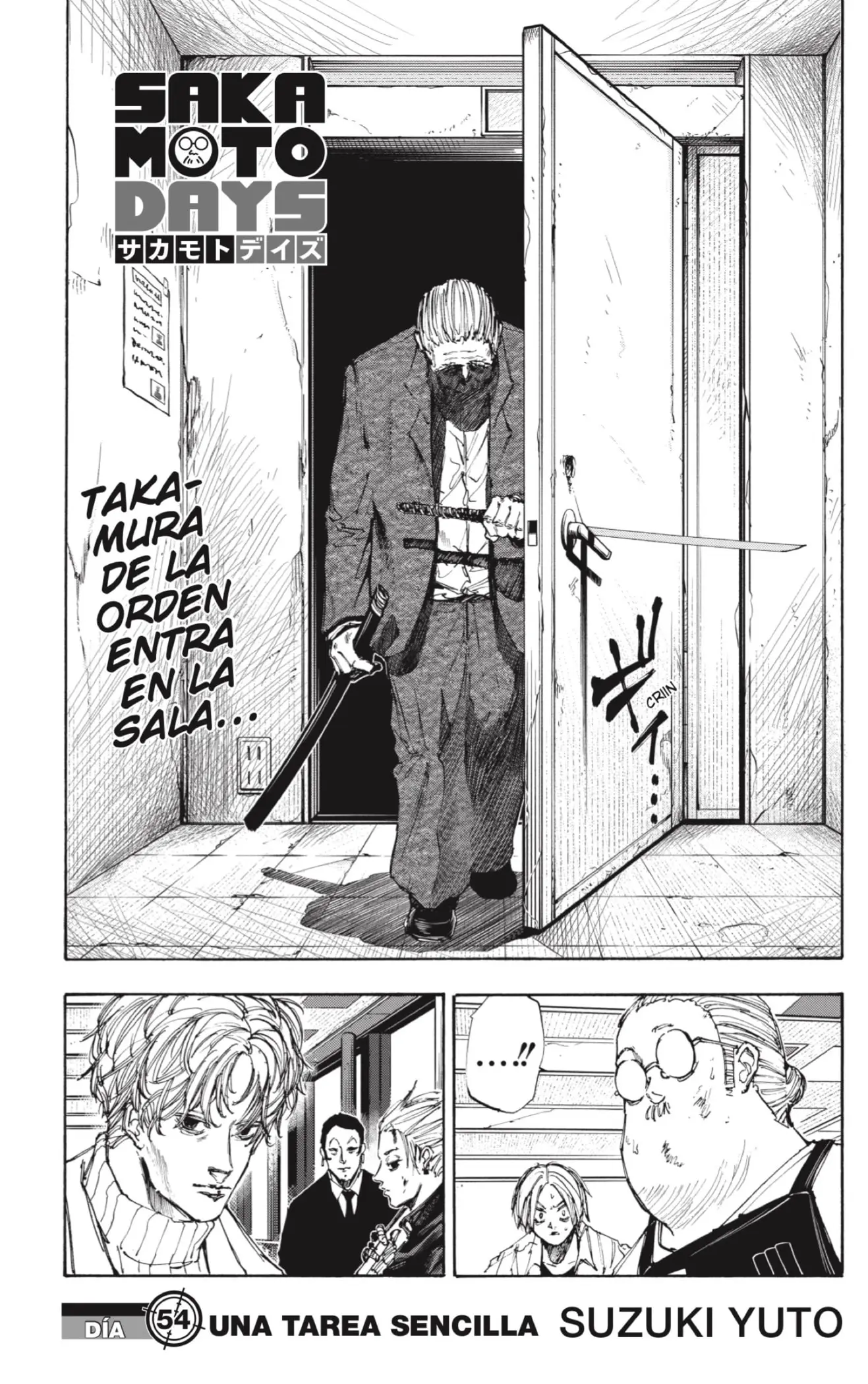 Sakamoto Days capítulo 54, página 1