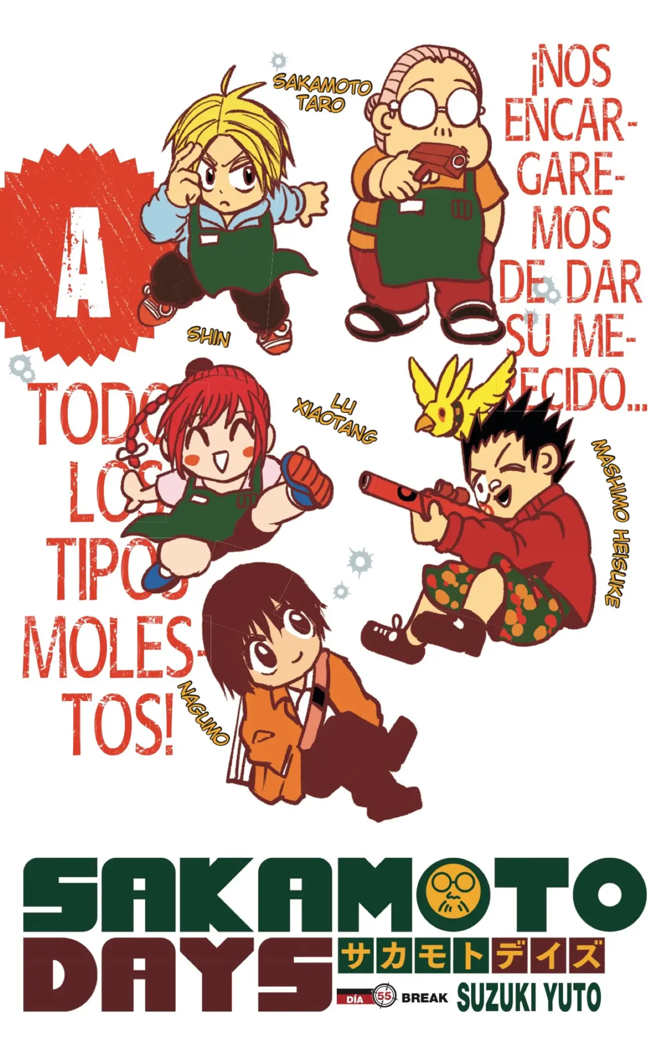 Sakamoto Days capítulo 55, página 1