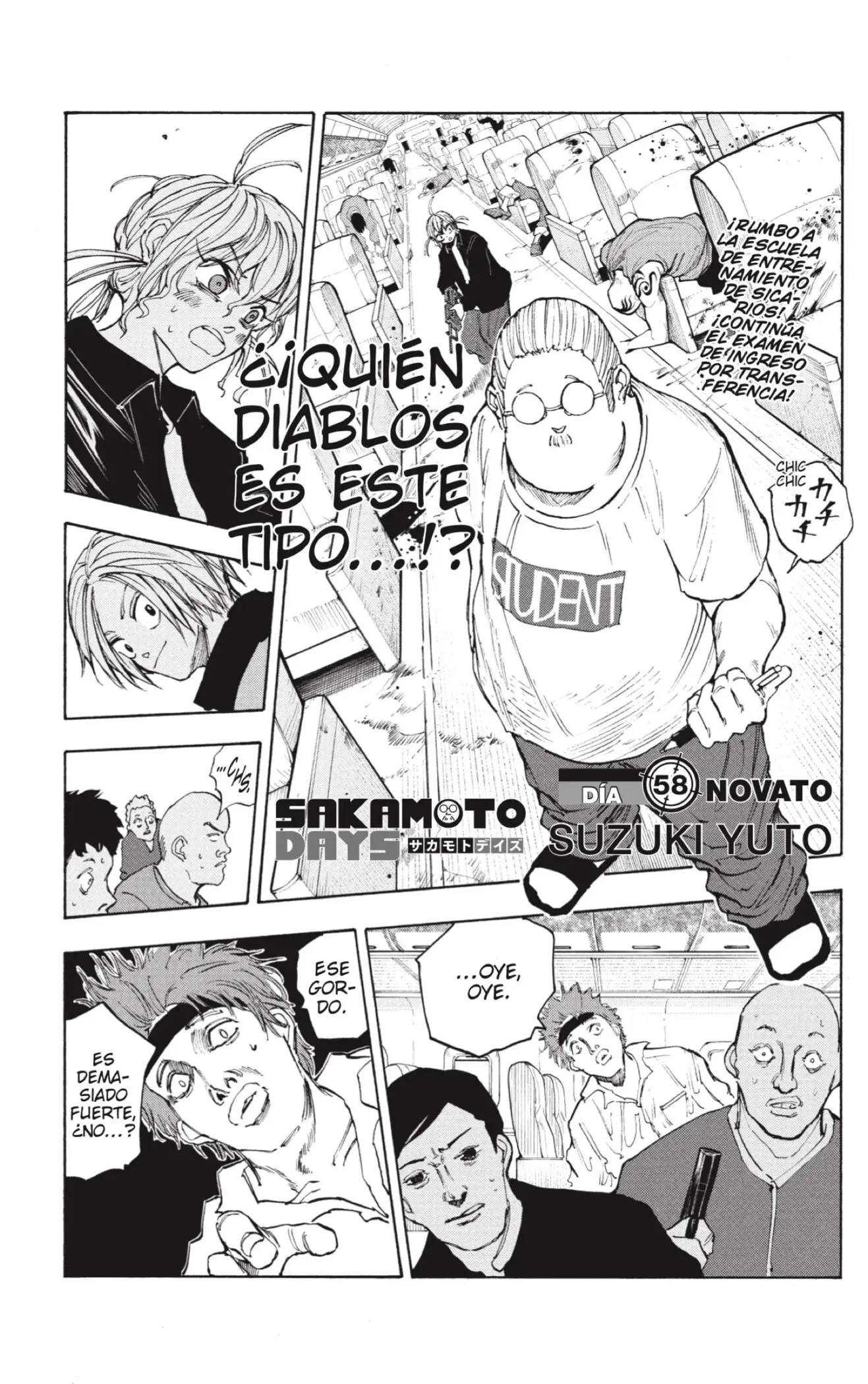 Sakamoto Days capítulo 58, página 1