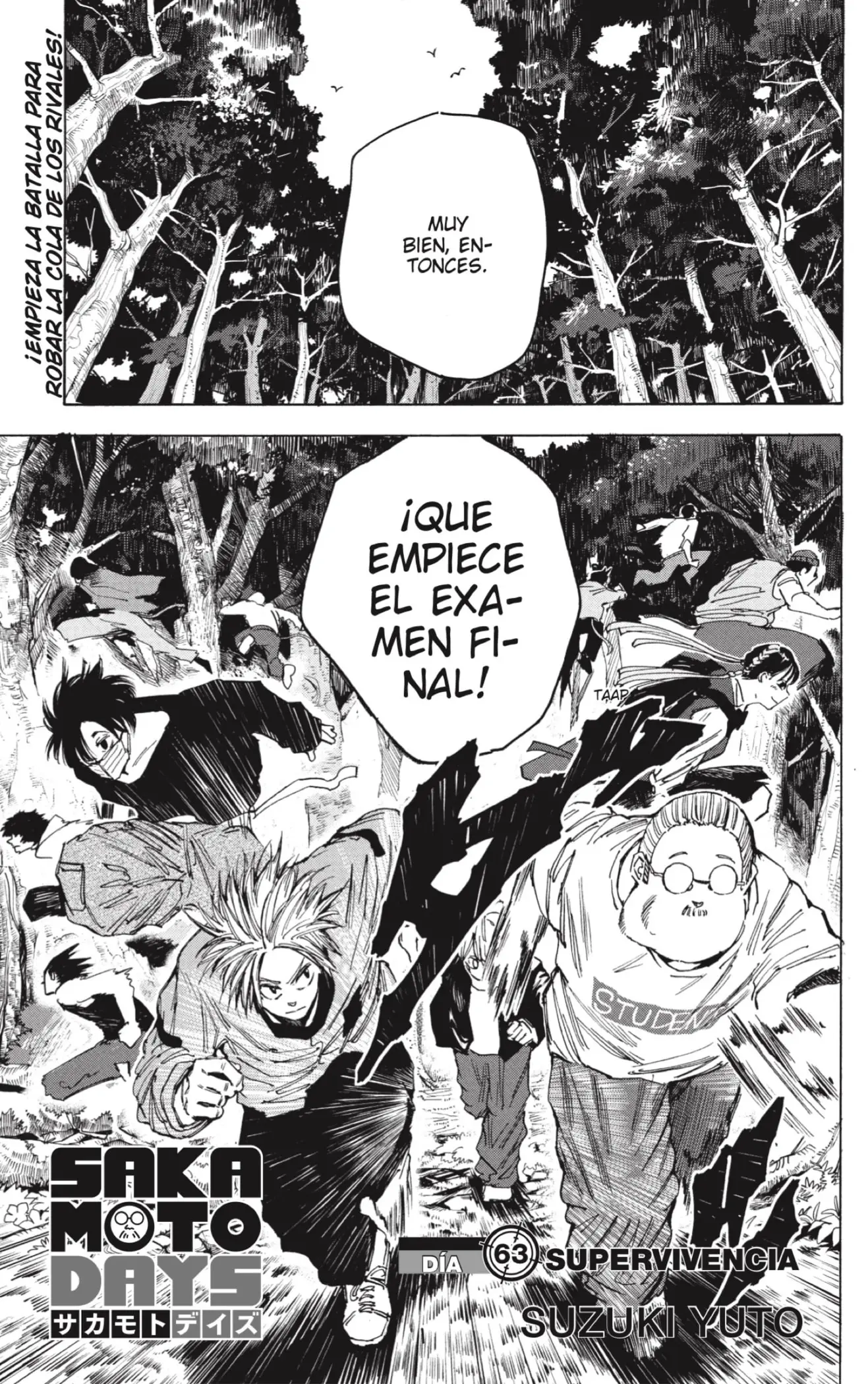 Sakamoto Days capítulo 63, página 1