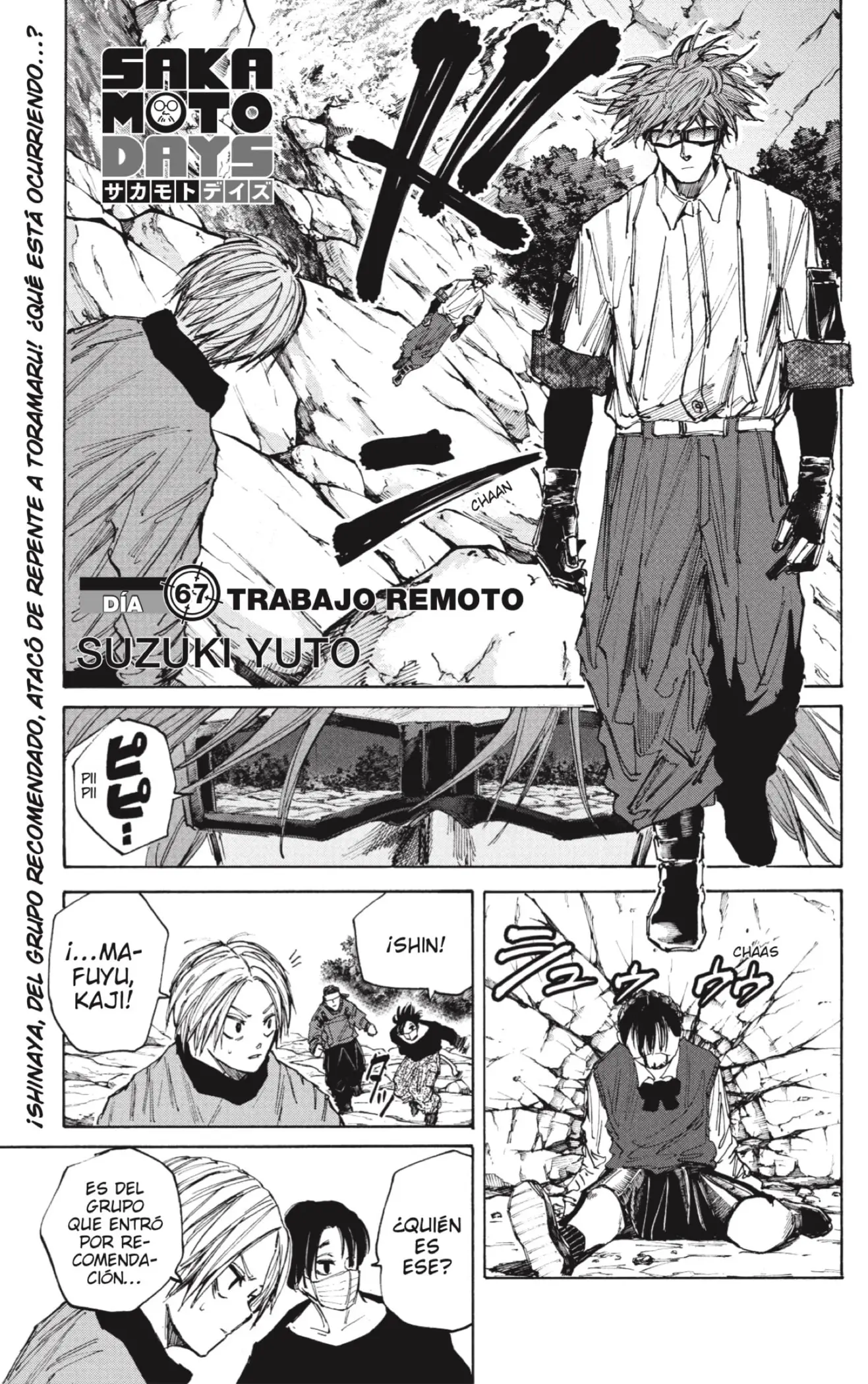 Sakamoto Days capítulo 67, página 1
