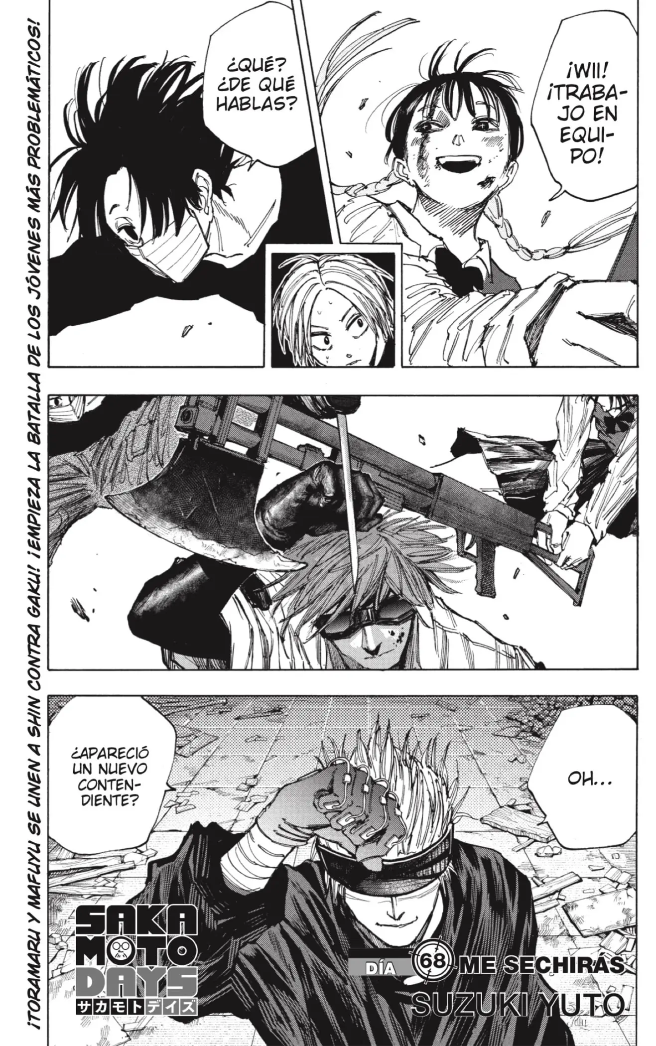 Sakamoto Days capítulo 68, página 1