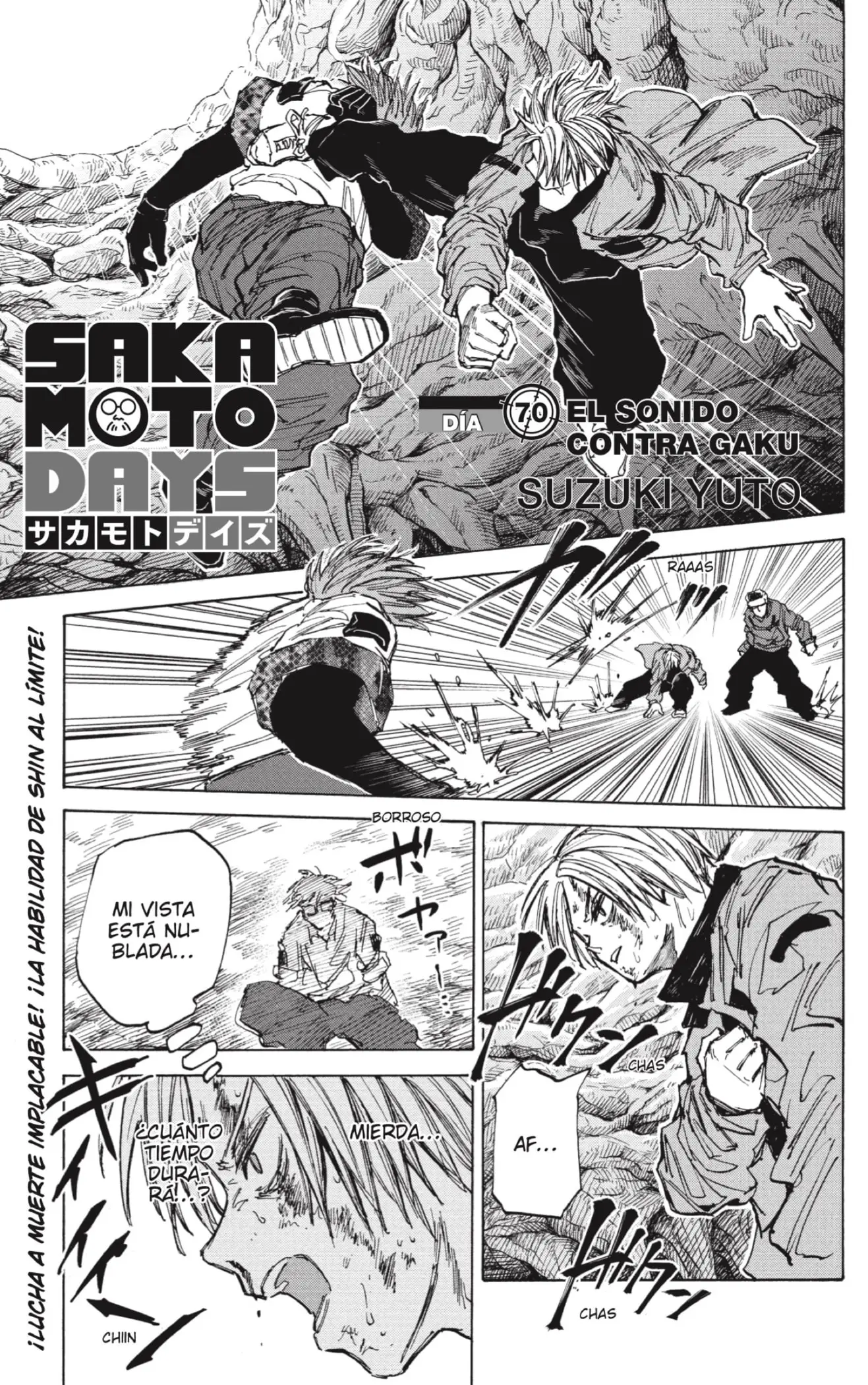 Sakamoto Days capítulo 70, página 1
