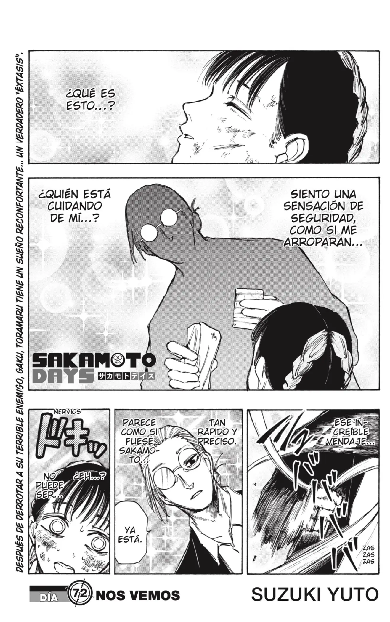 Sakamoto Days capítulo 72, página 1