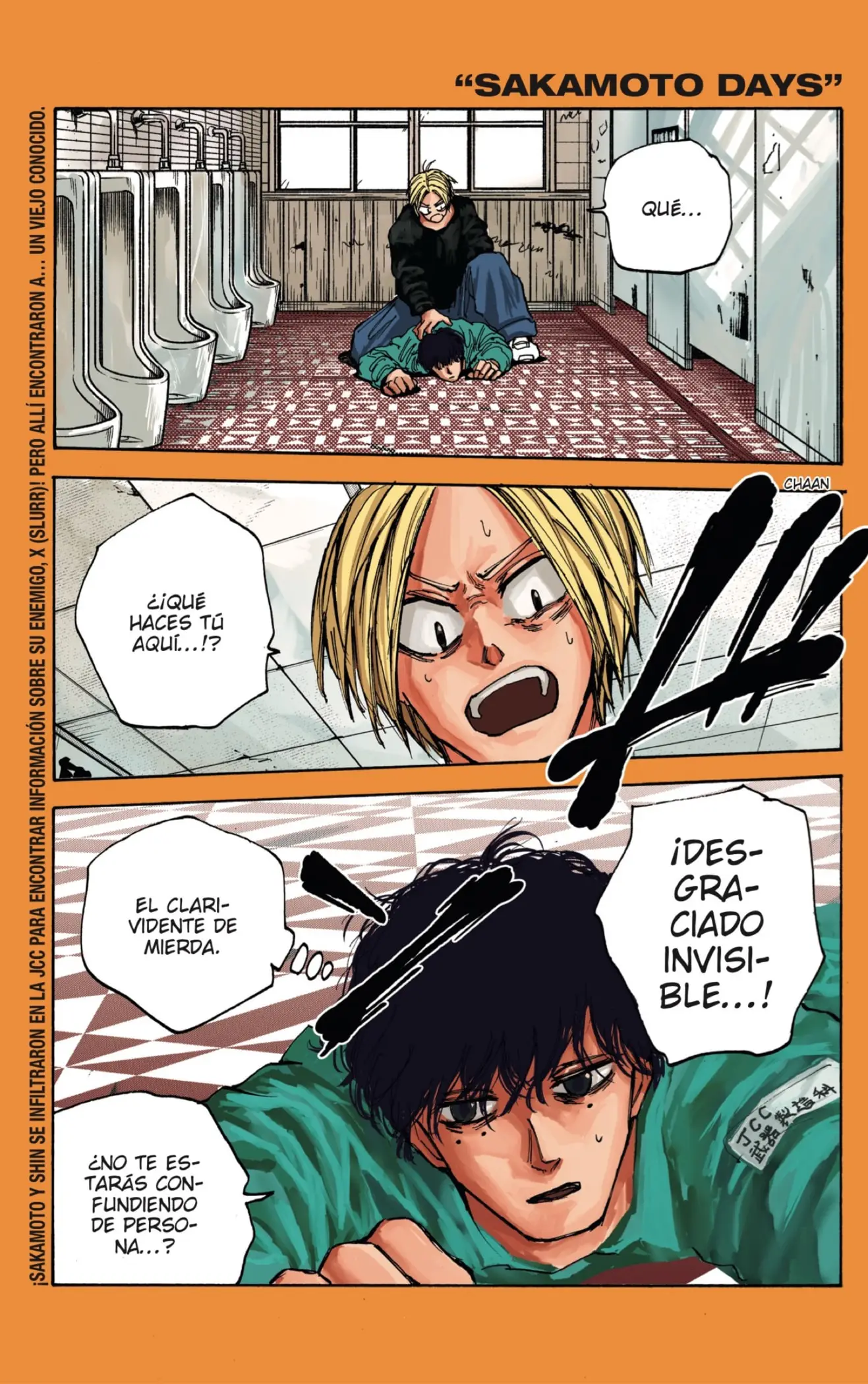 Sakamoto Days capítulo 76, página 1