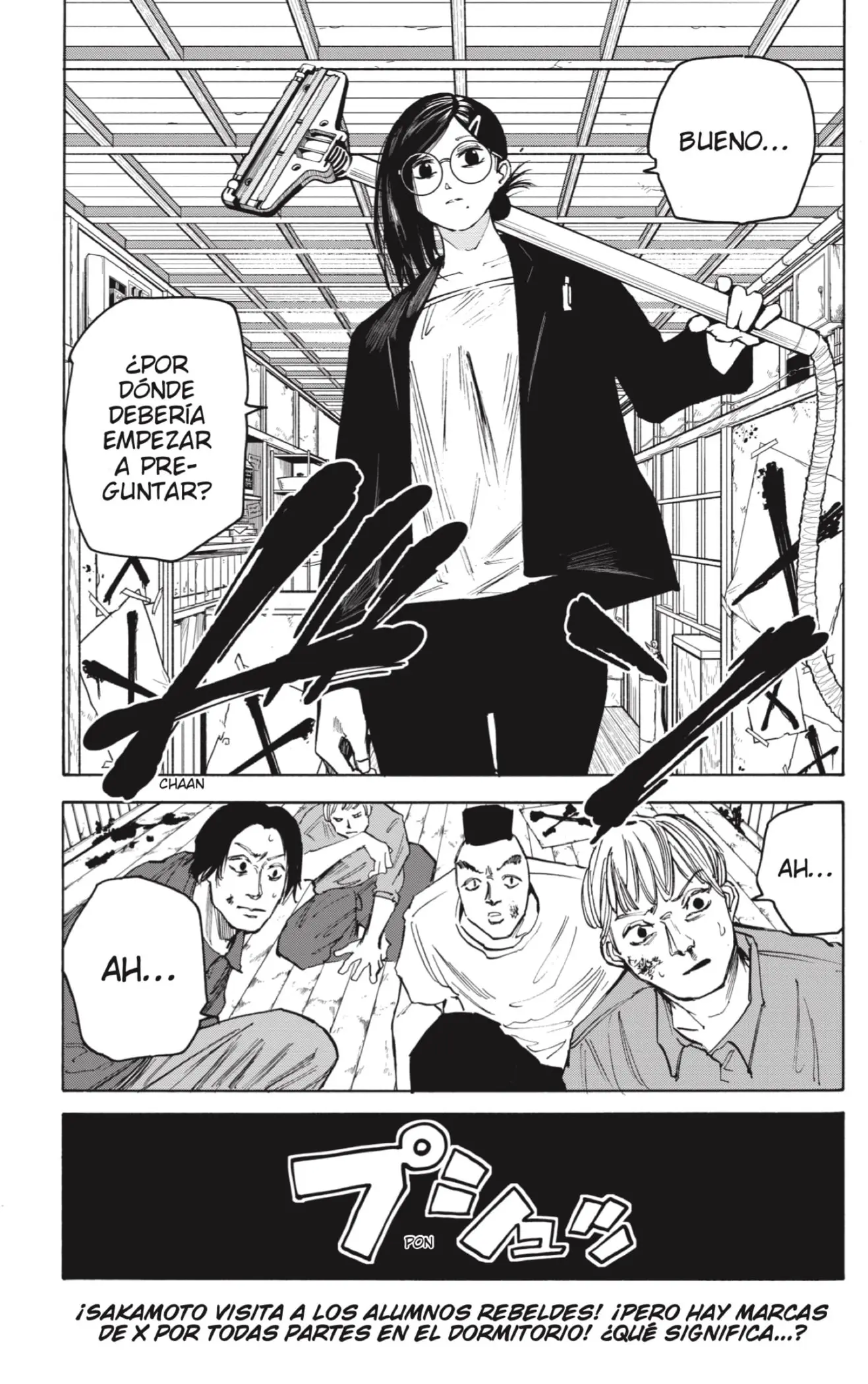 Sakamoto Days capítulo 77, página 1