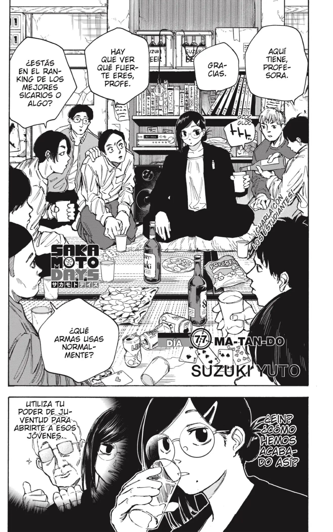 Sakamoto Days capítulo 77, página 2