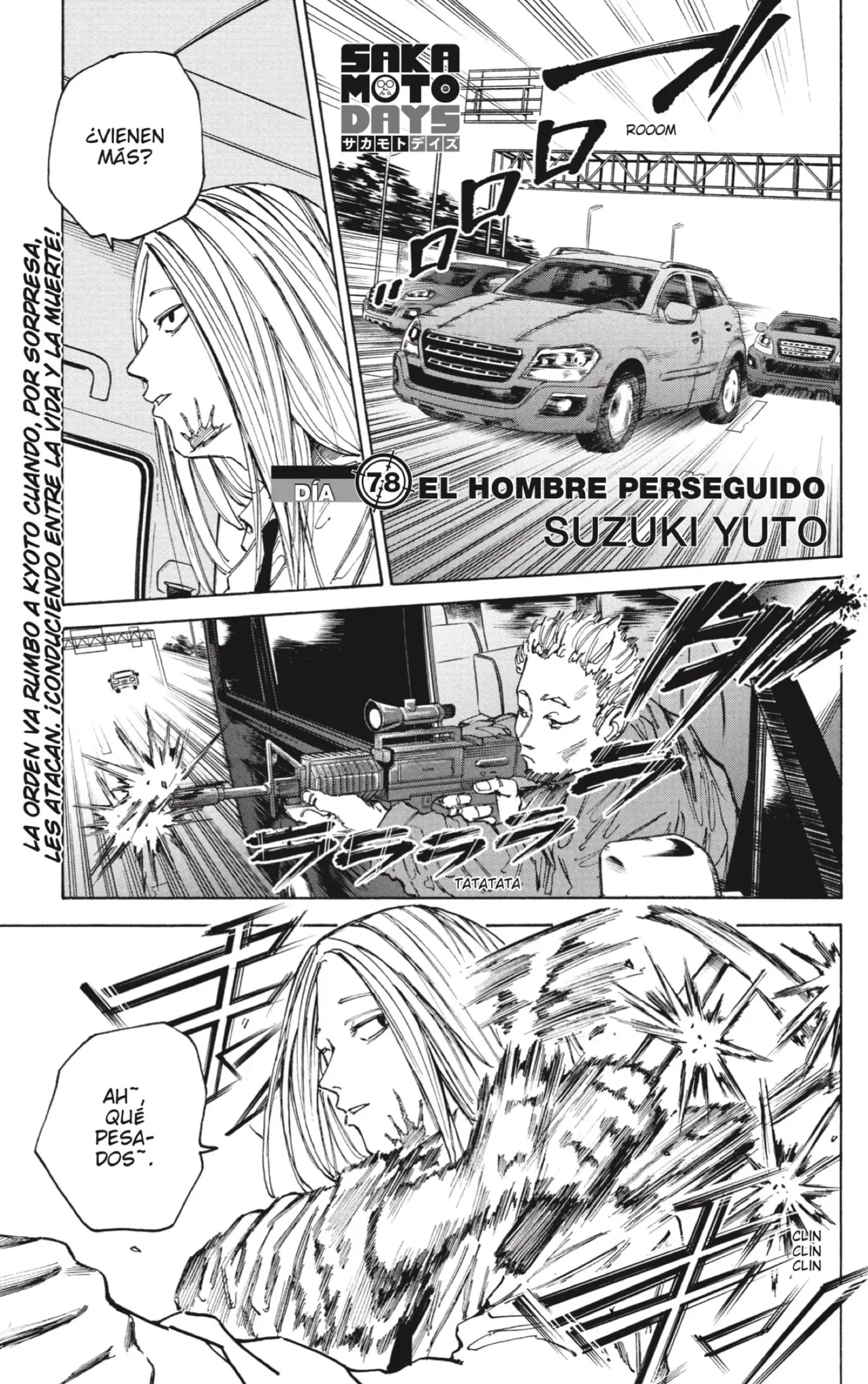 Sakamoto Days capítulo 78, página 1