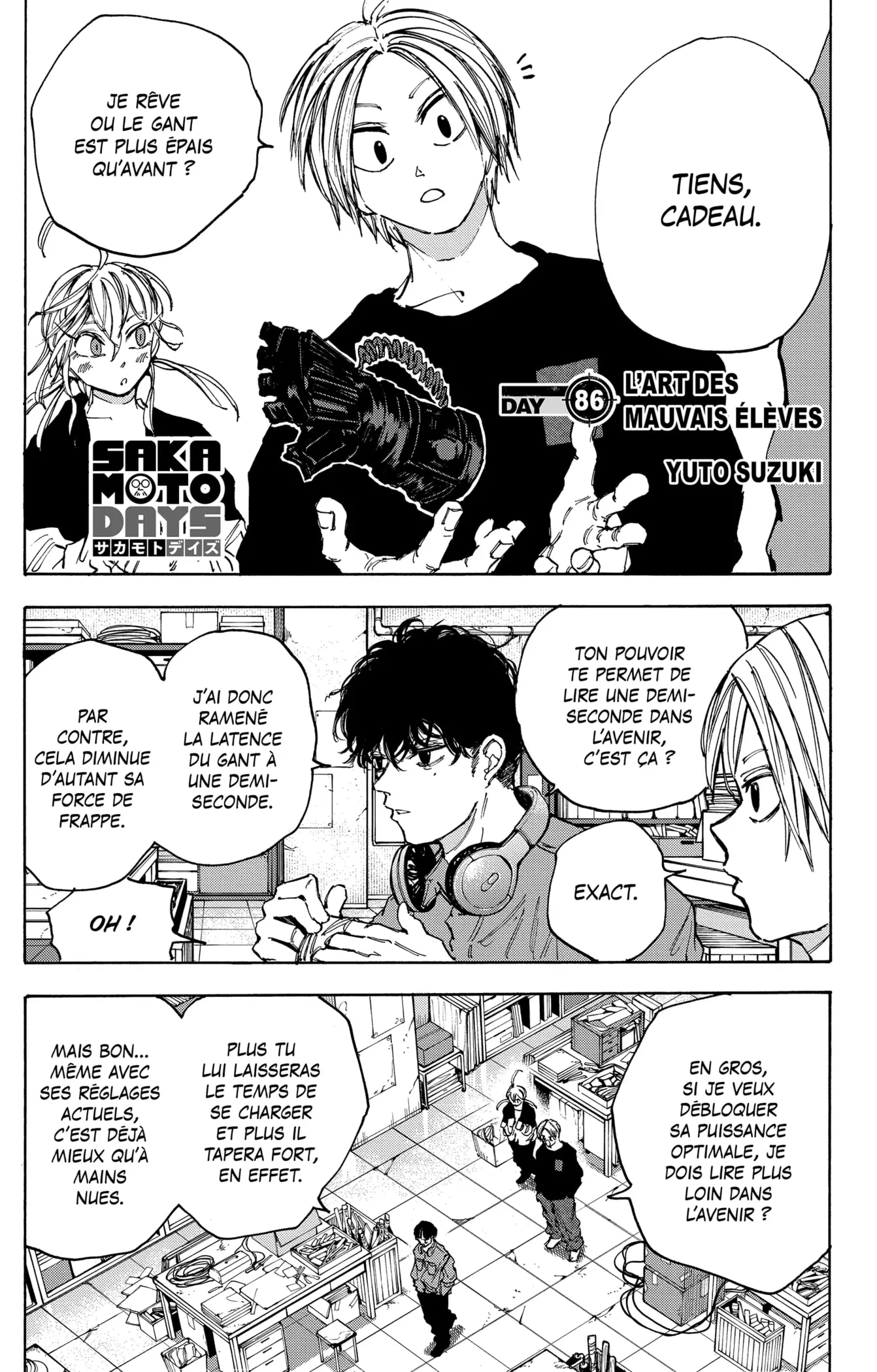 Sakamoto Days capítulo 86, página 1