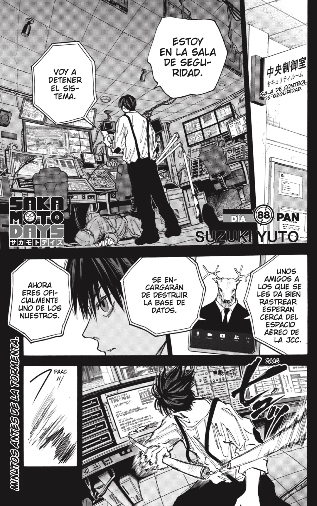 Sakamoto Days capítulo 88, página 1