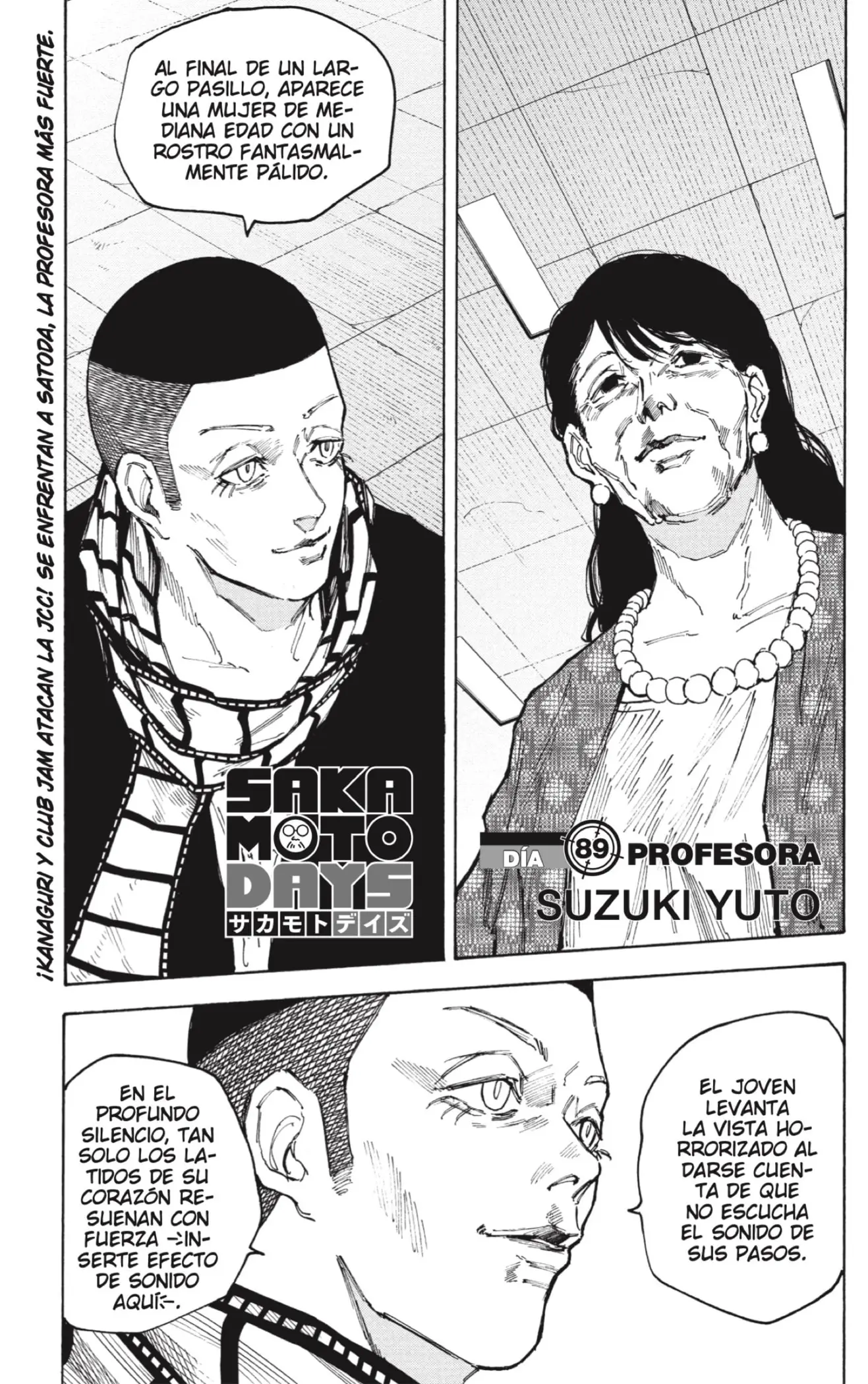 Sakamoto Days capítulo 89, página 1