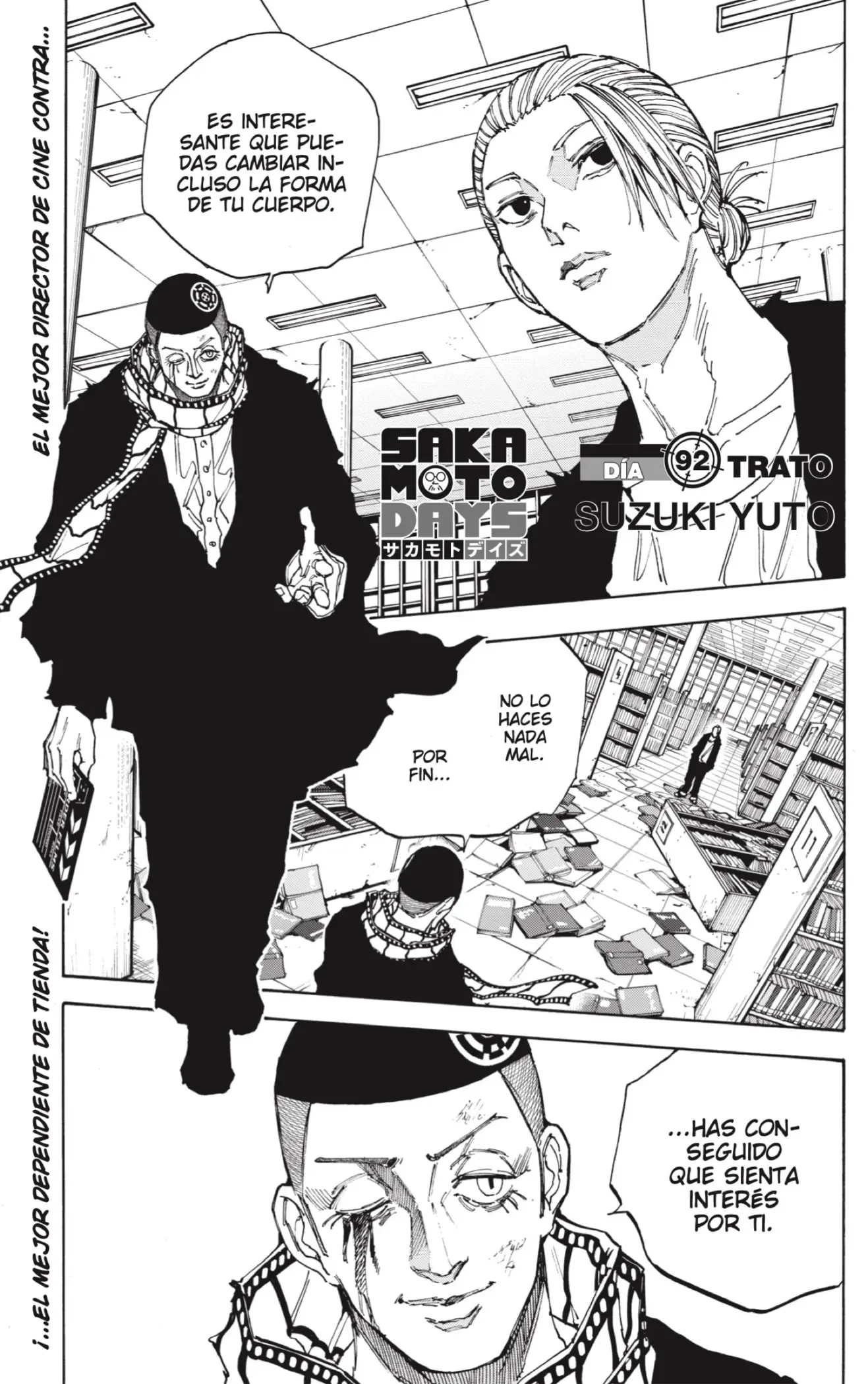 Sakamoto Days capítulo 92, página 1