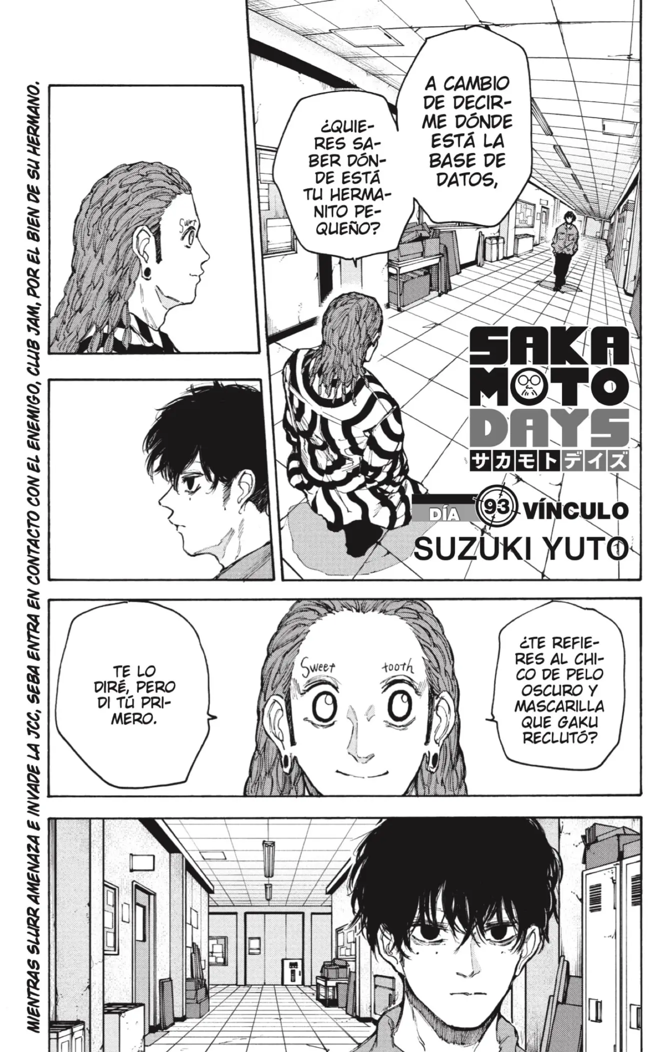 Sakamoto Days capítulo 93, página 1